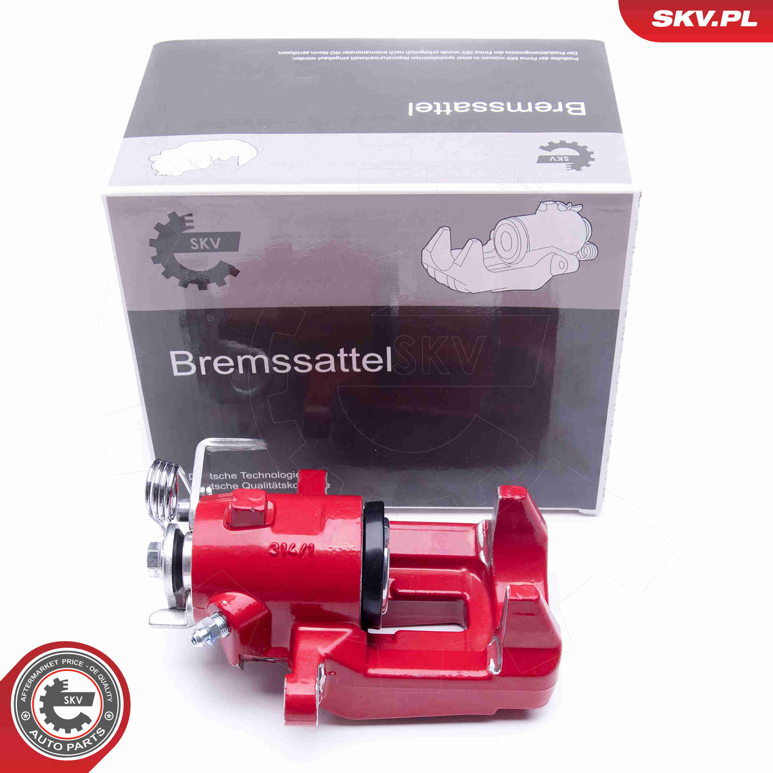 Brake Caliper - 23SKV034 RED ESEN SKV