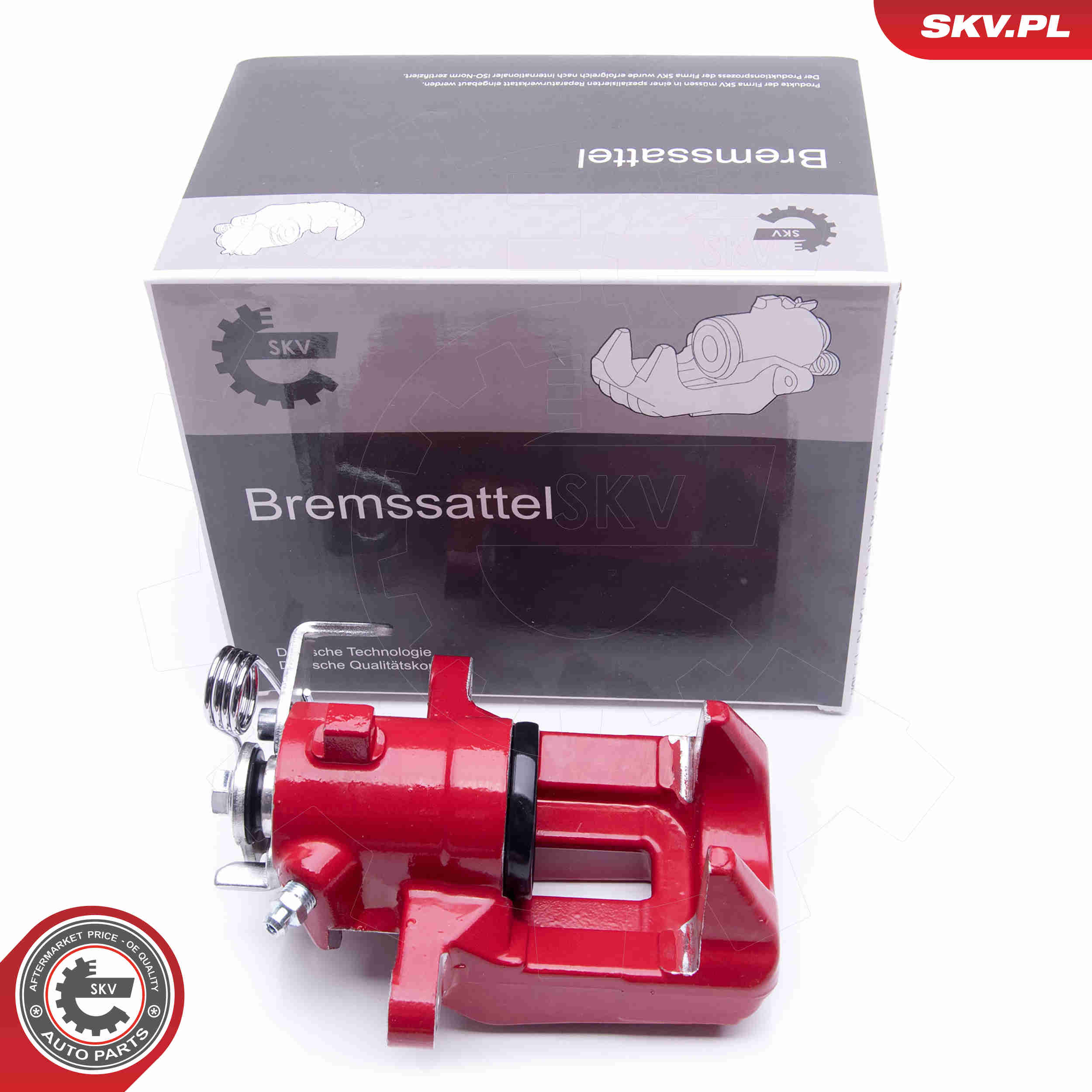 Brake Caliper - 23SKV114 RED ESEN SKV