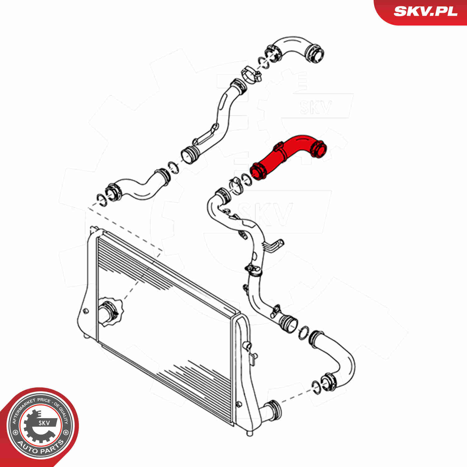 Flessibile aria alimentazione - 24SKV057 ESEN SKV