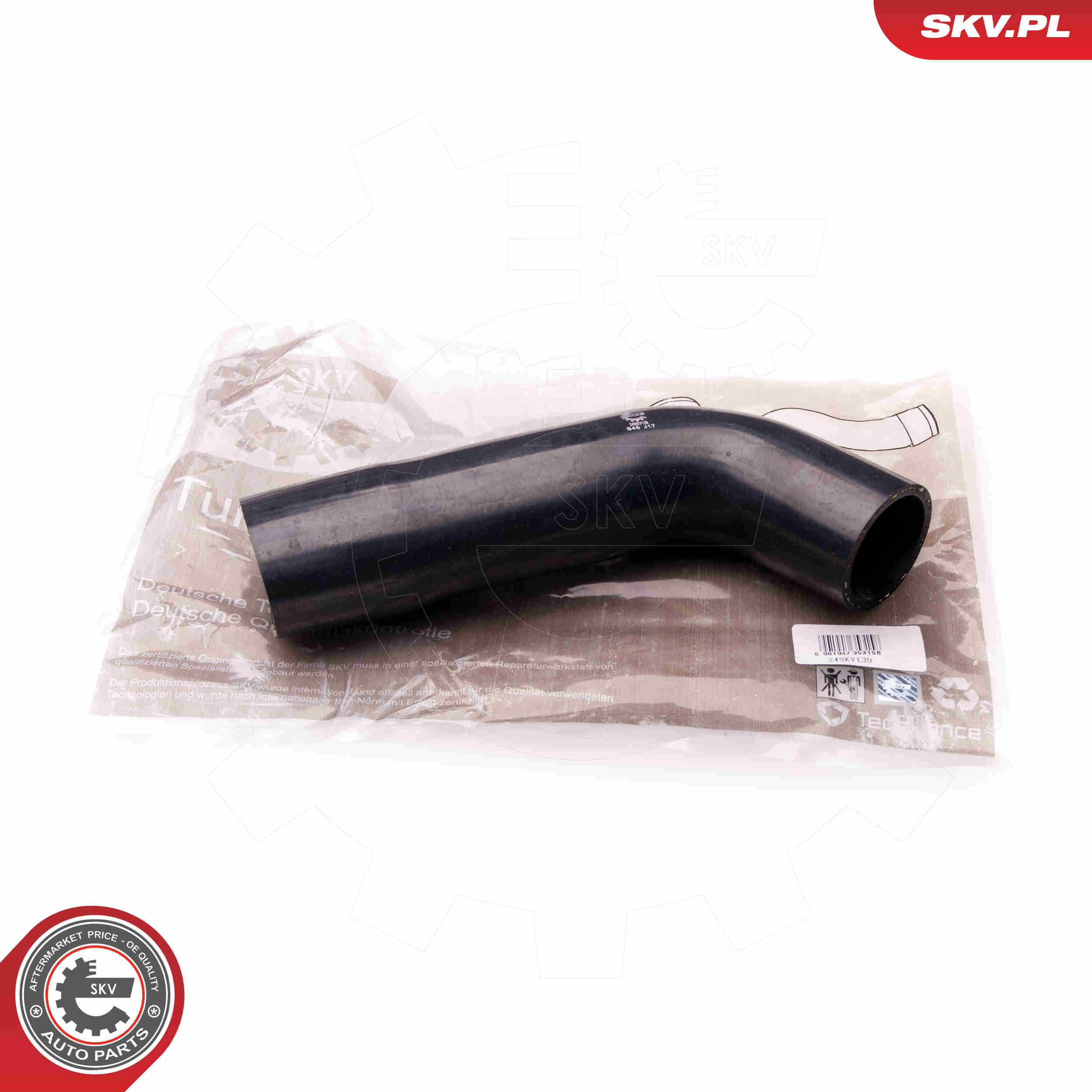 Charger Air Hose - 24SKV139 ESEN SKV