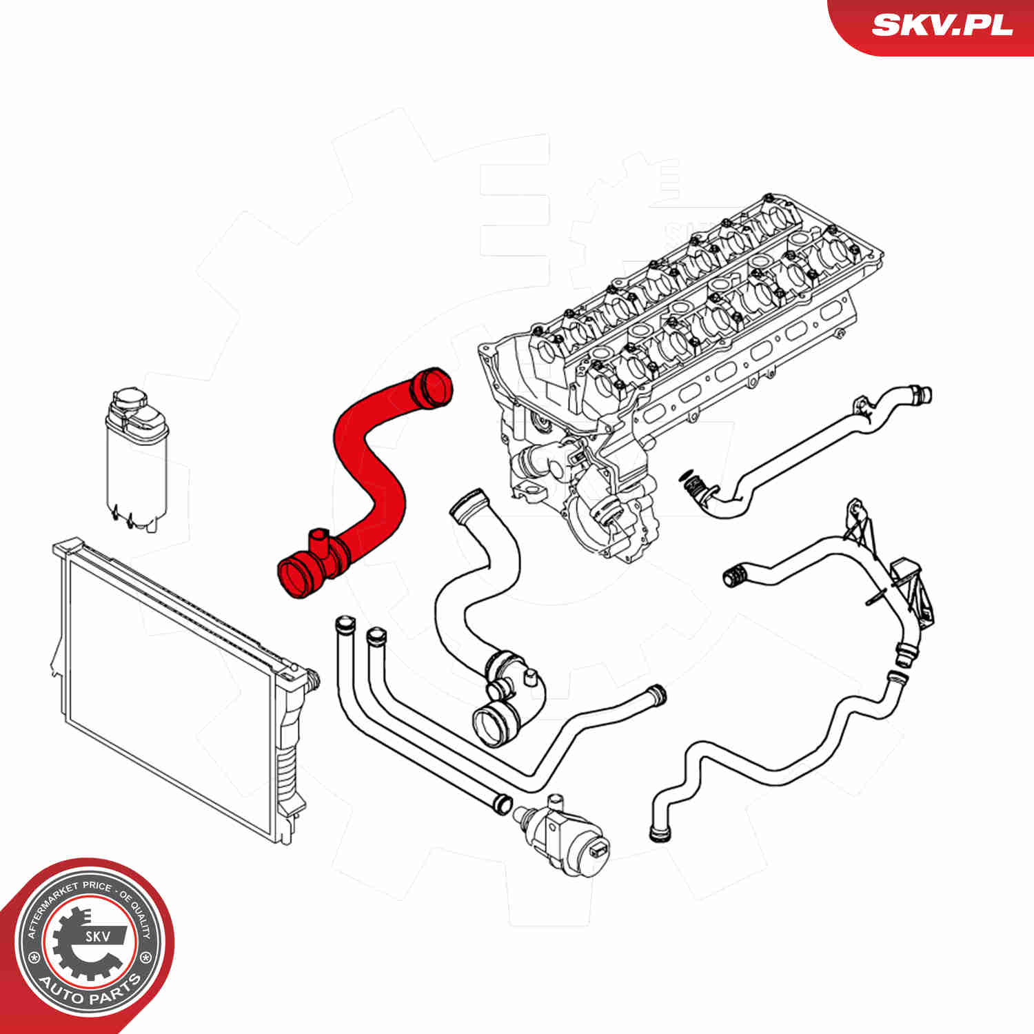 Flessibile radiatore - 24SKV239 ESEN SKV