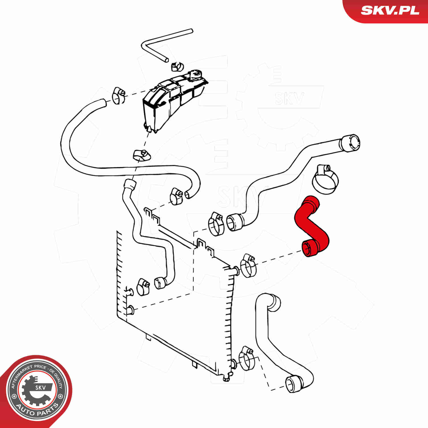 Flessibile radiatore - 24SKV296 ESEN SKV