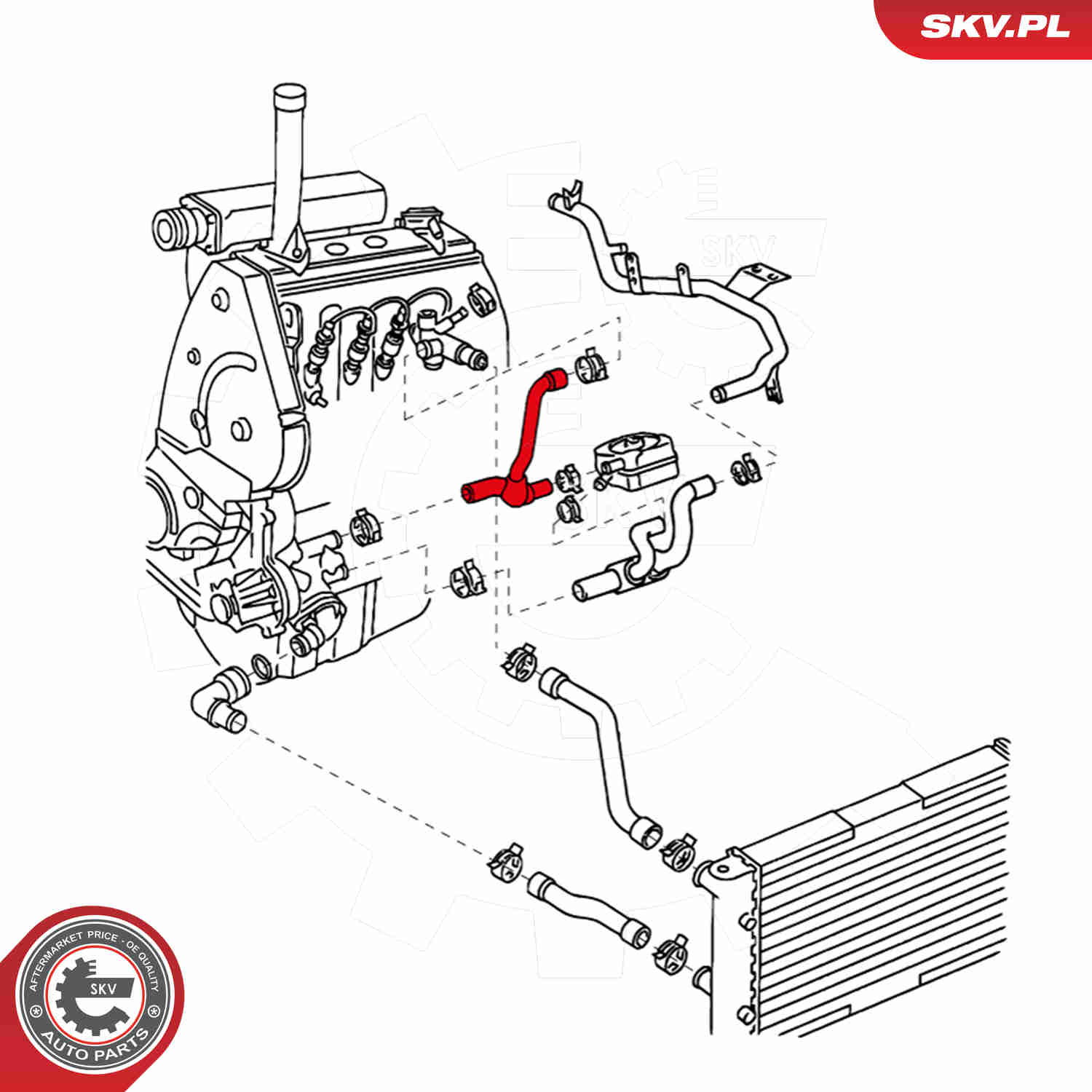 Flessibile radiatore - 24SKV341 ESEN SKV