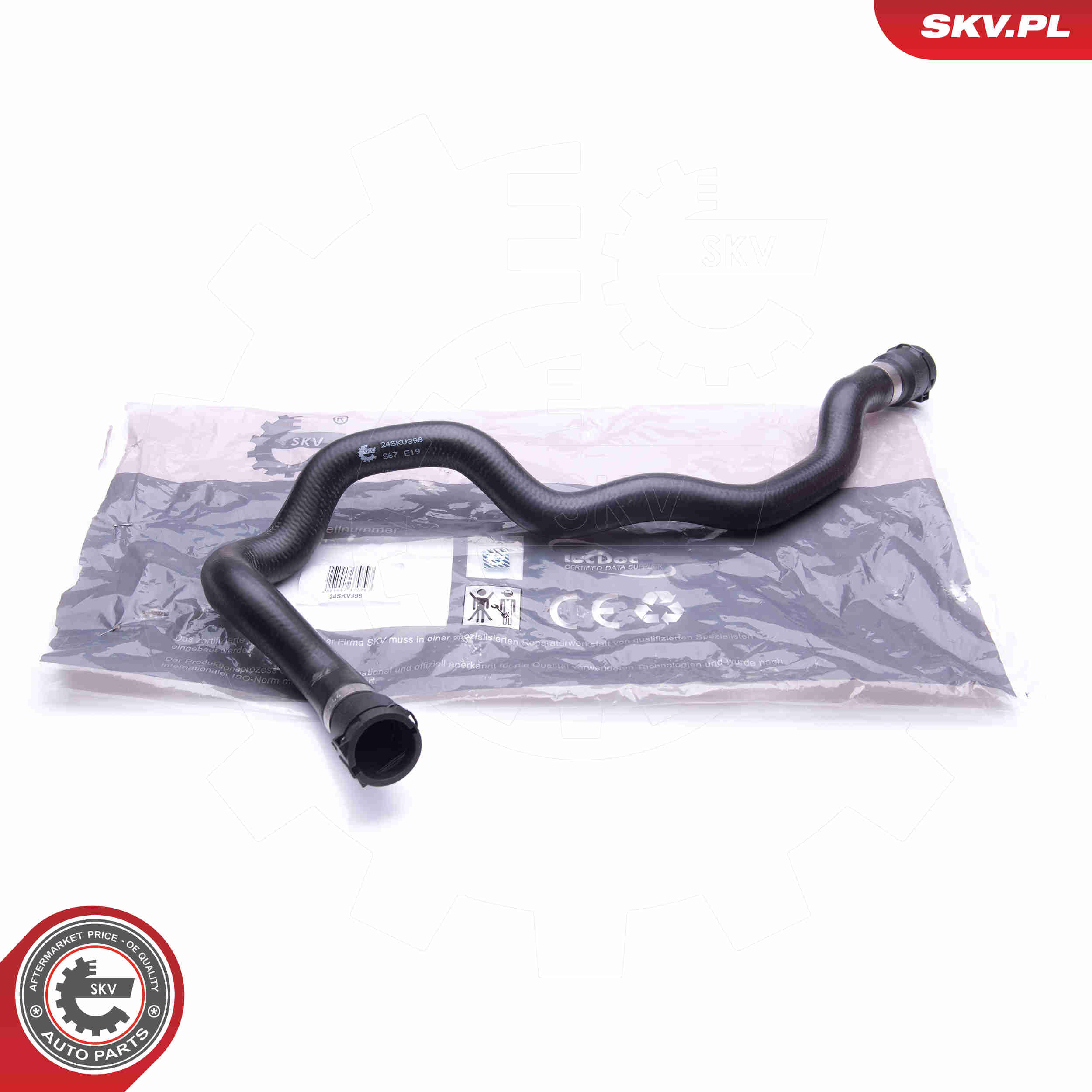 Radiator Hose - 24SKV398 ESEN SKV