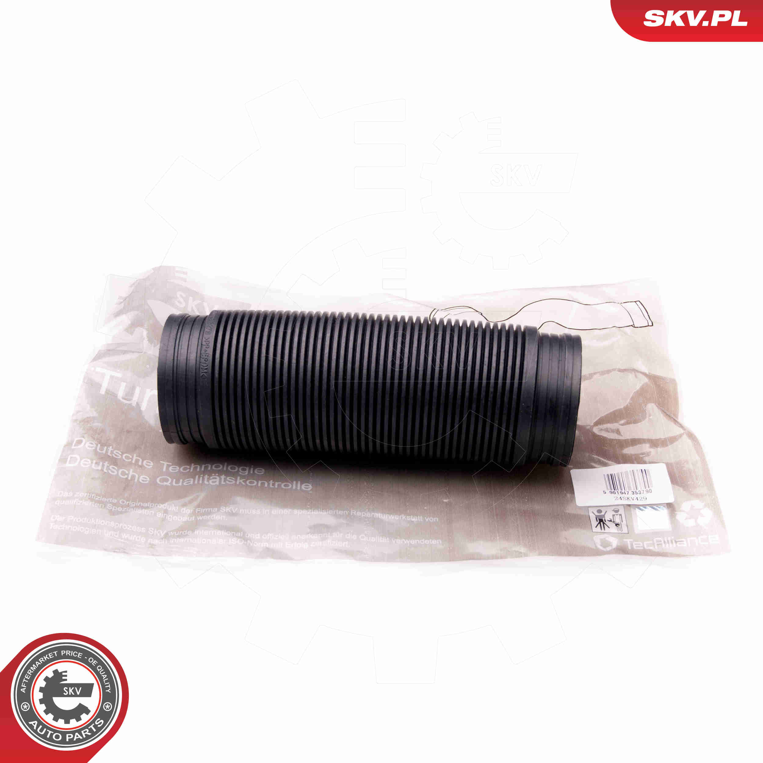 Intake Hose, air filter - 24SKV429 ESEN SKV