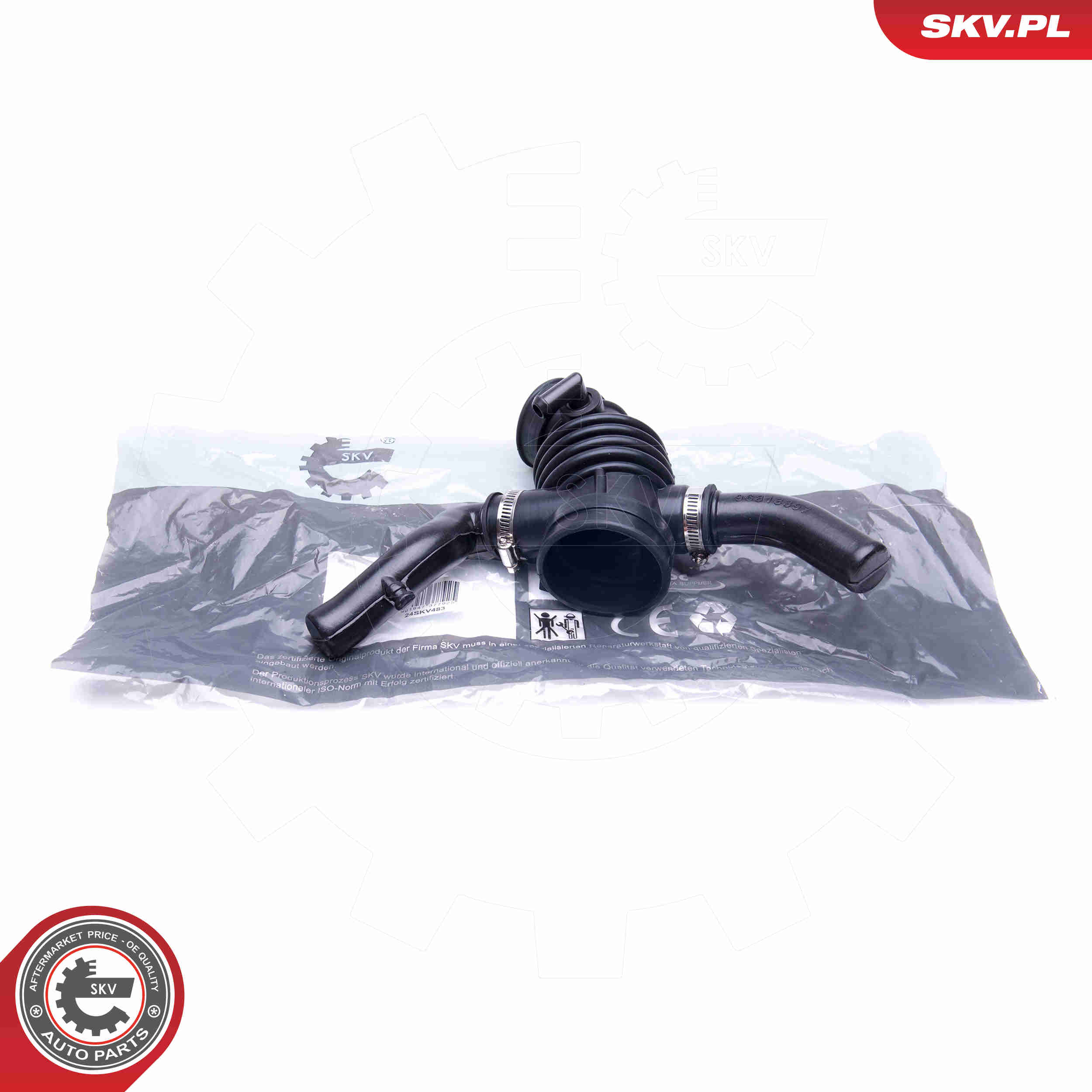 Intake Hose, air filter - 24SKV483 ESEN SKV