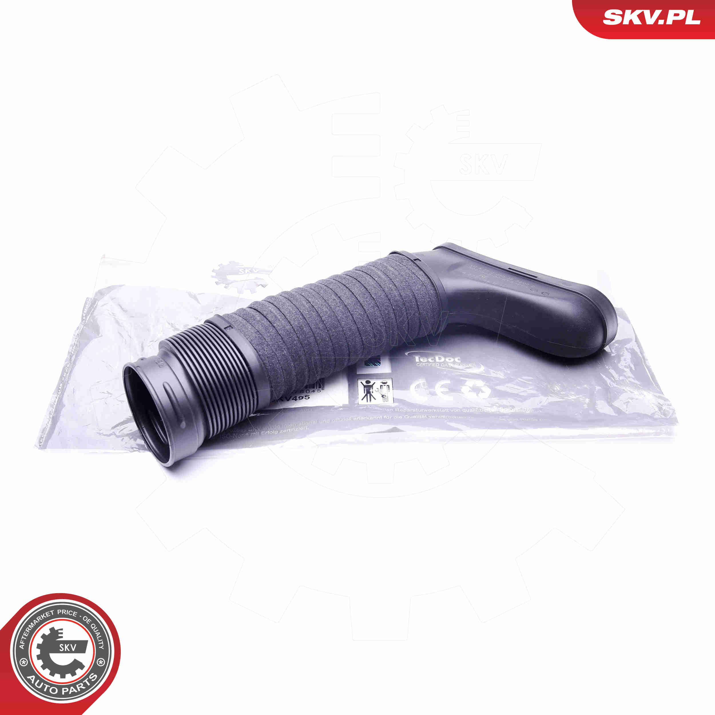 įsiurbimo vamzdis, oro filtras - 24SKV495 ESEN SKV