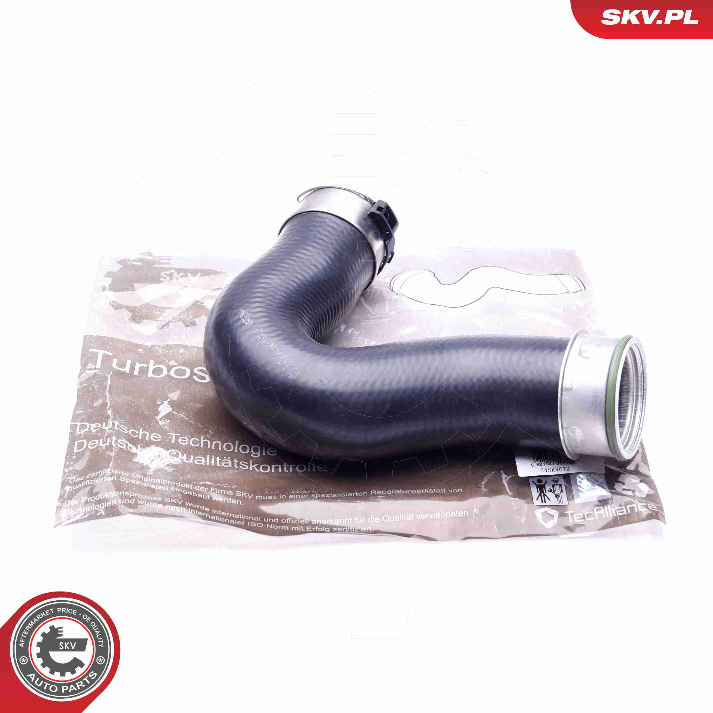 Charger Air Hose - 24SKV672 ESEN SKV