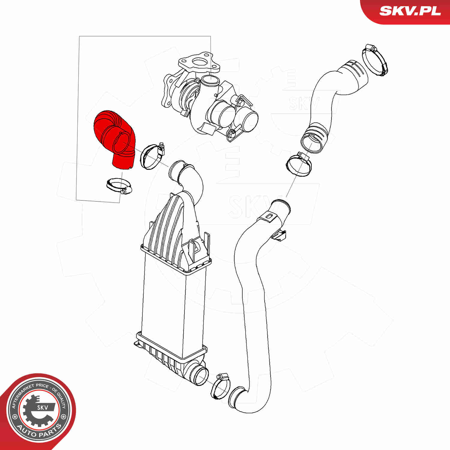 Flessibile aria alimentazione - 24SKV857 ESEN SKV