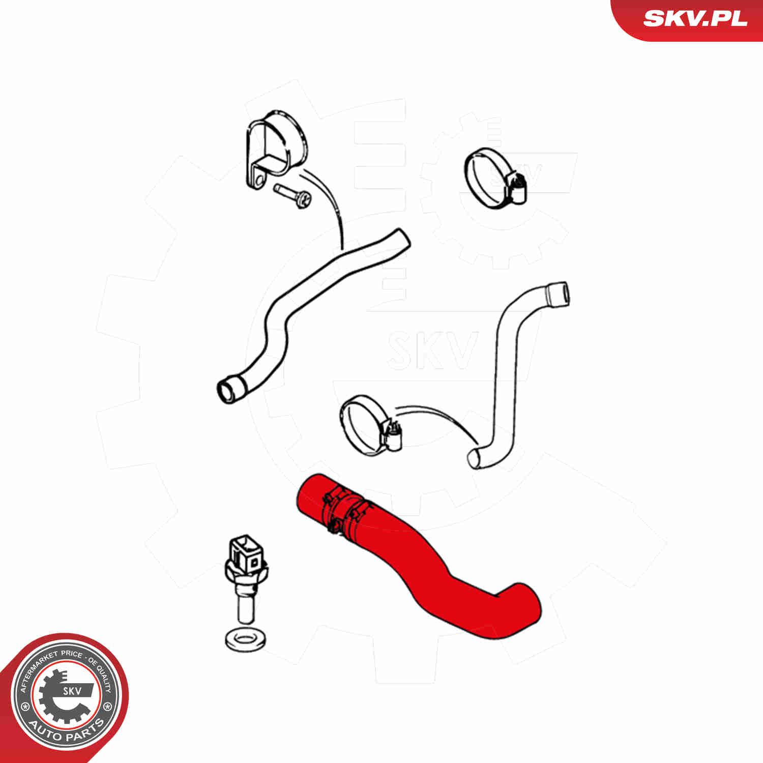 Flessibile aria alimentazione - 24SKV882 ESEN SKV