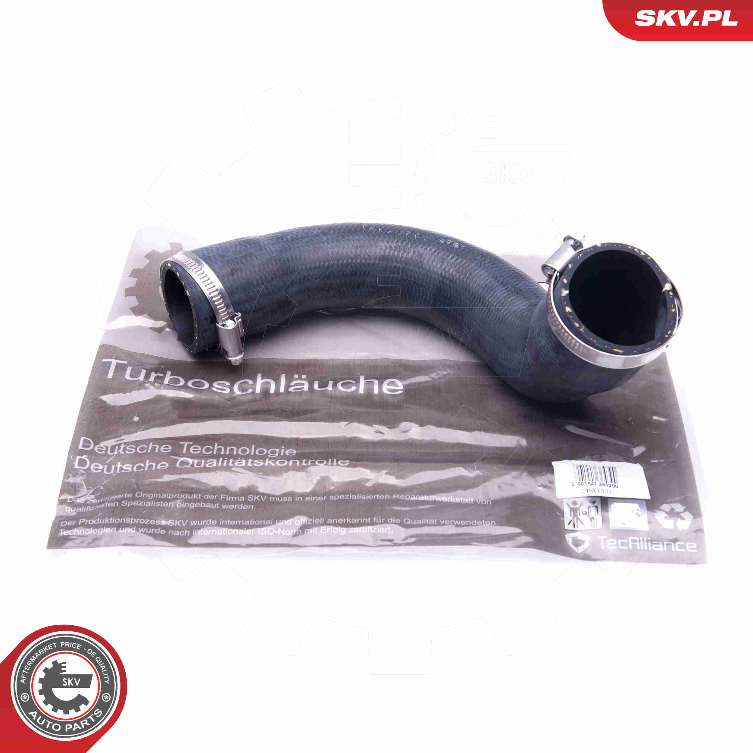 Charger Air Hose - 24SKV931 ESEN SKV