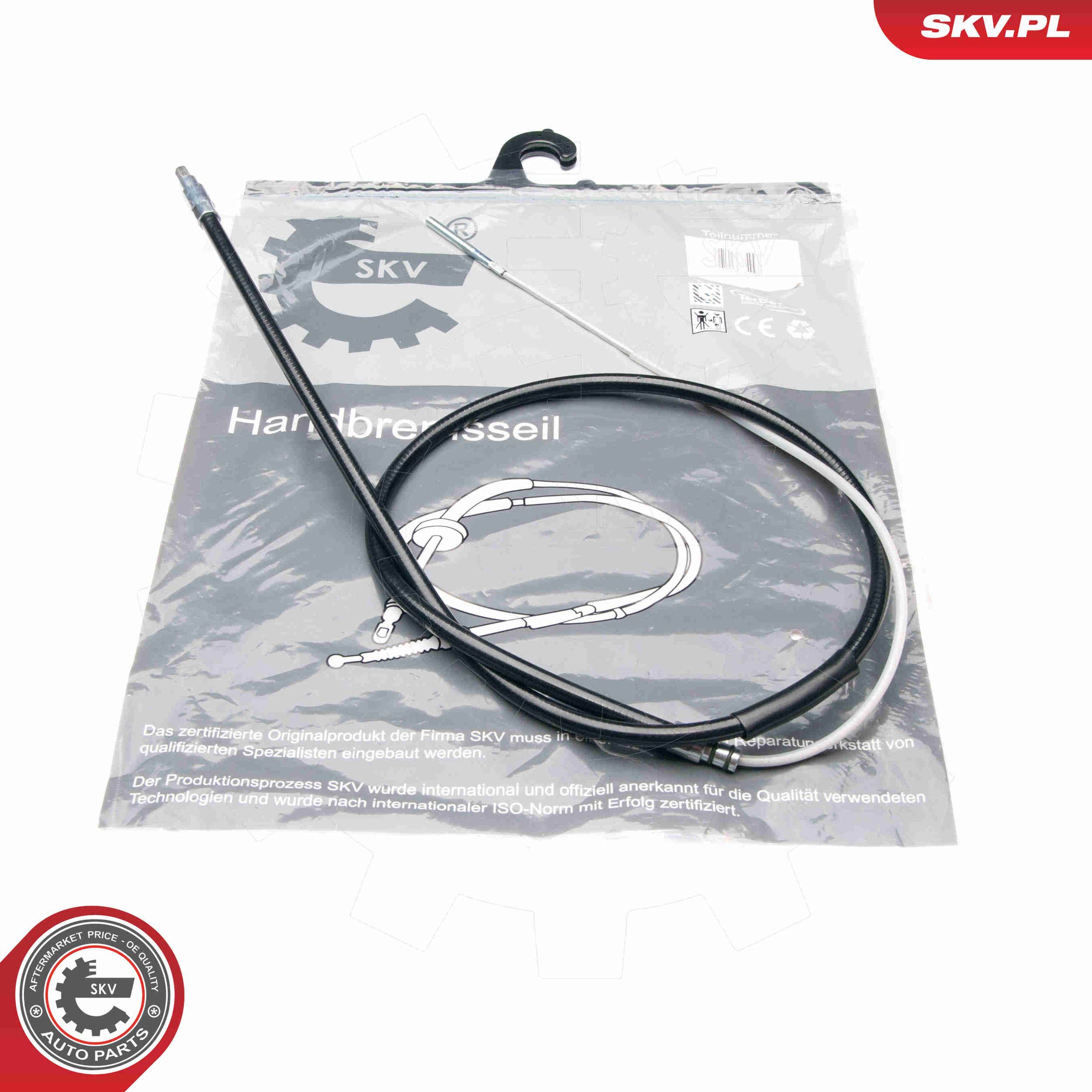 Cable, parking brake - 25SKV003 ESEN SKV