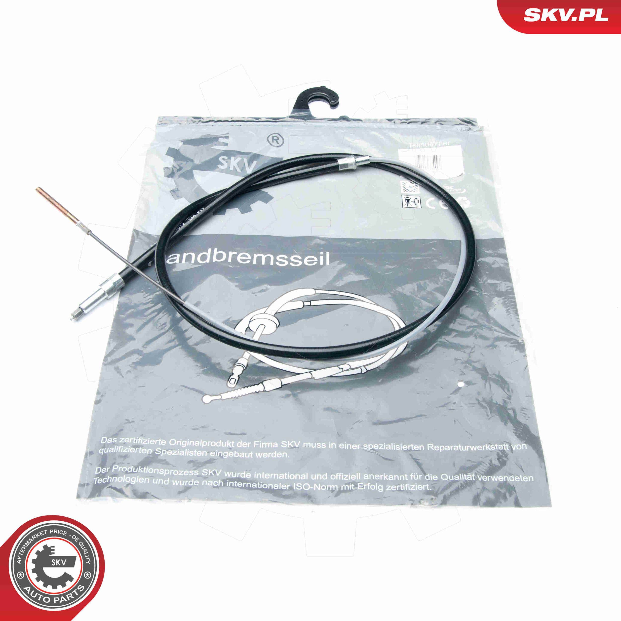 Cavo comando, Freno stazionamento - 25SKV014 ESEN SKV