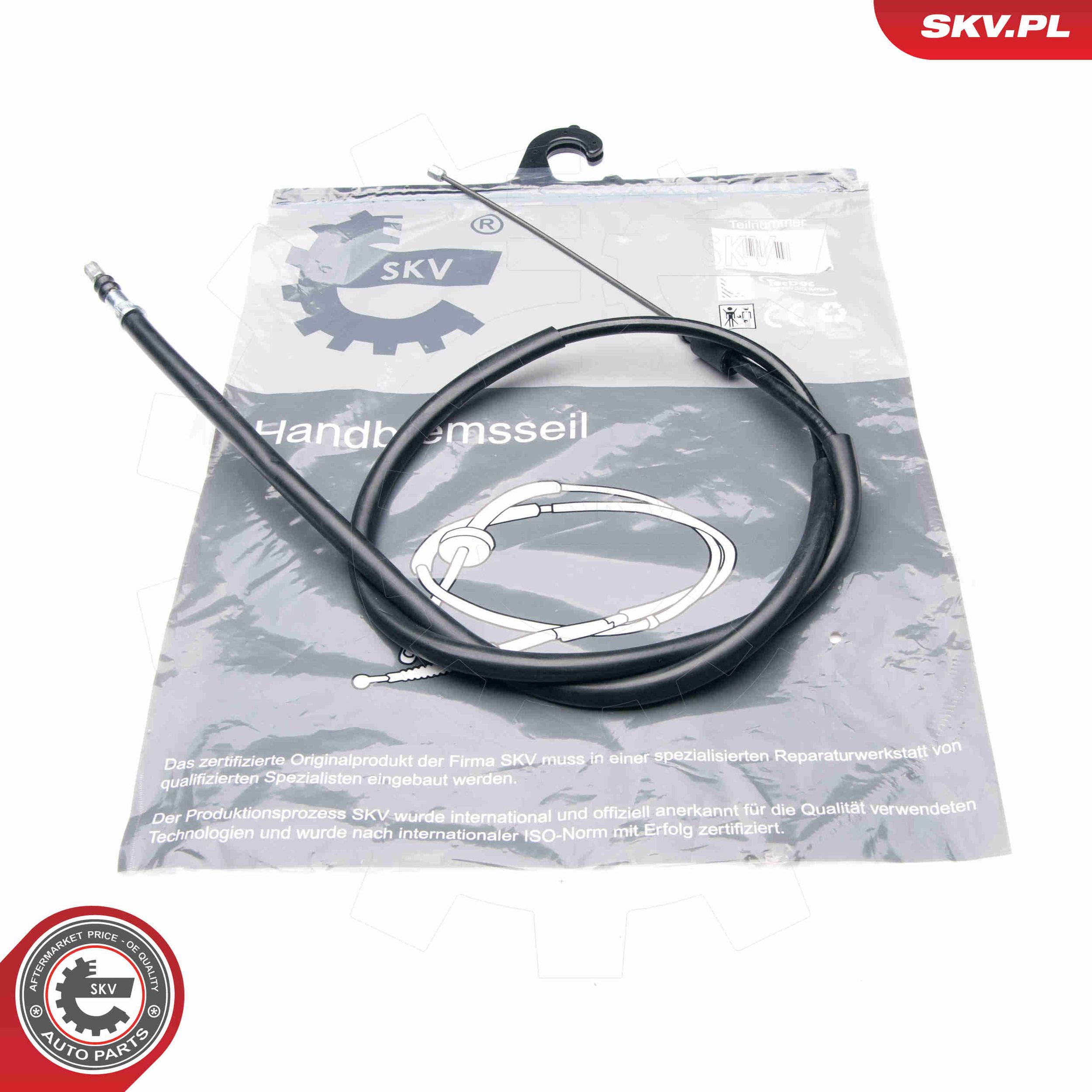 Cable, parking brake - 25SKV034 ESEN SKV