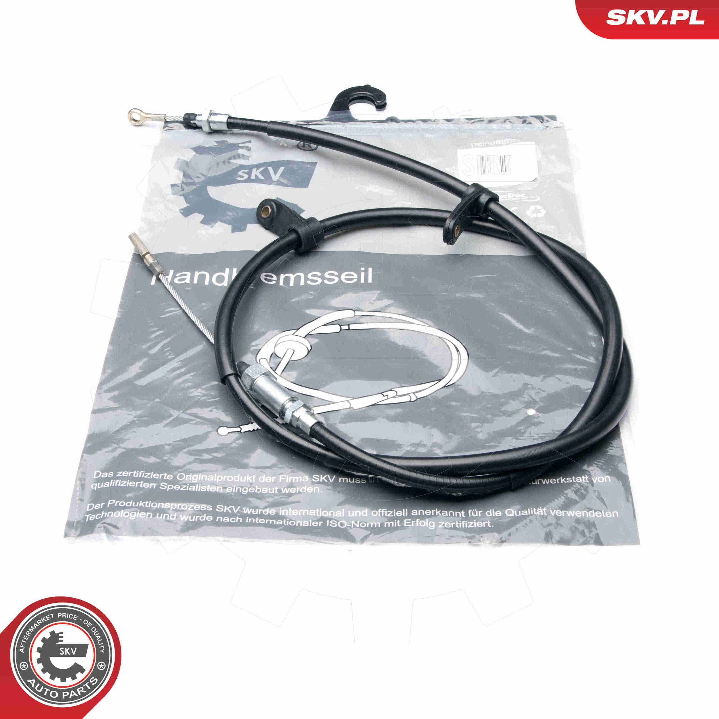 Cavo comando, Freno stazionamento - 25SKV125 ESEN SKV