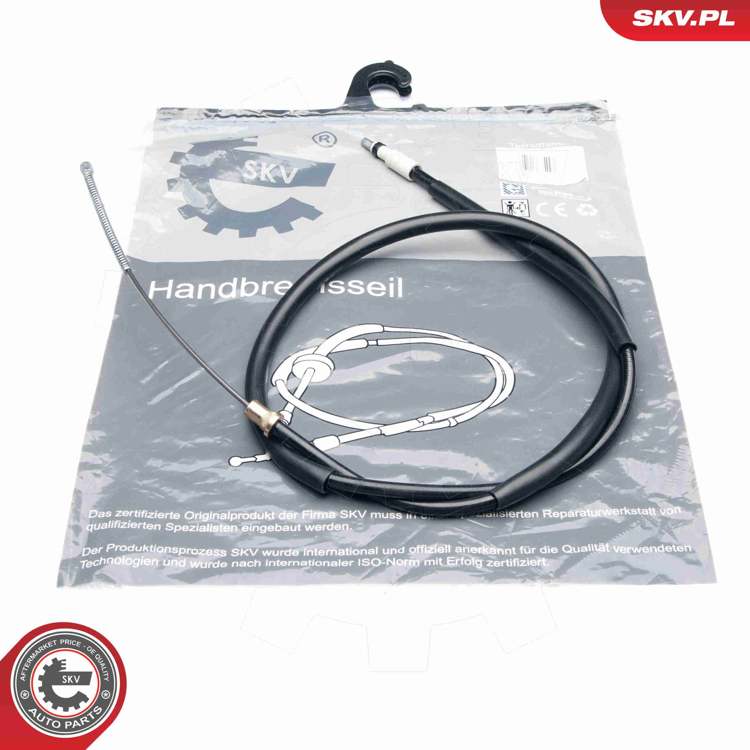 Cable, parking brake - 25SKV214 ESEN SKV