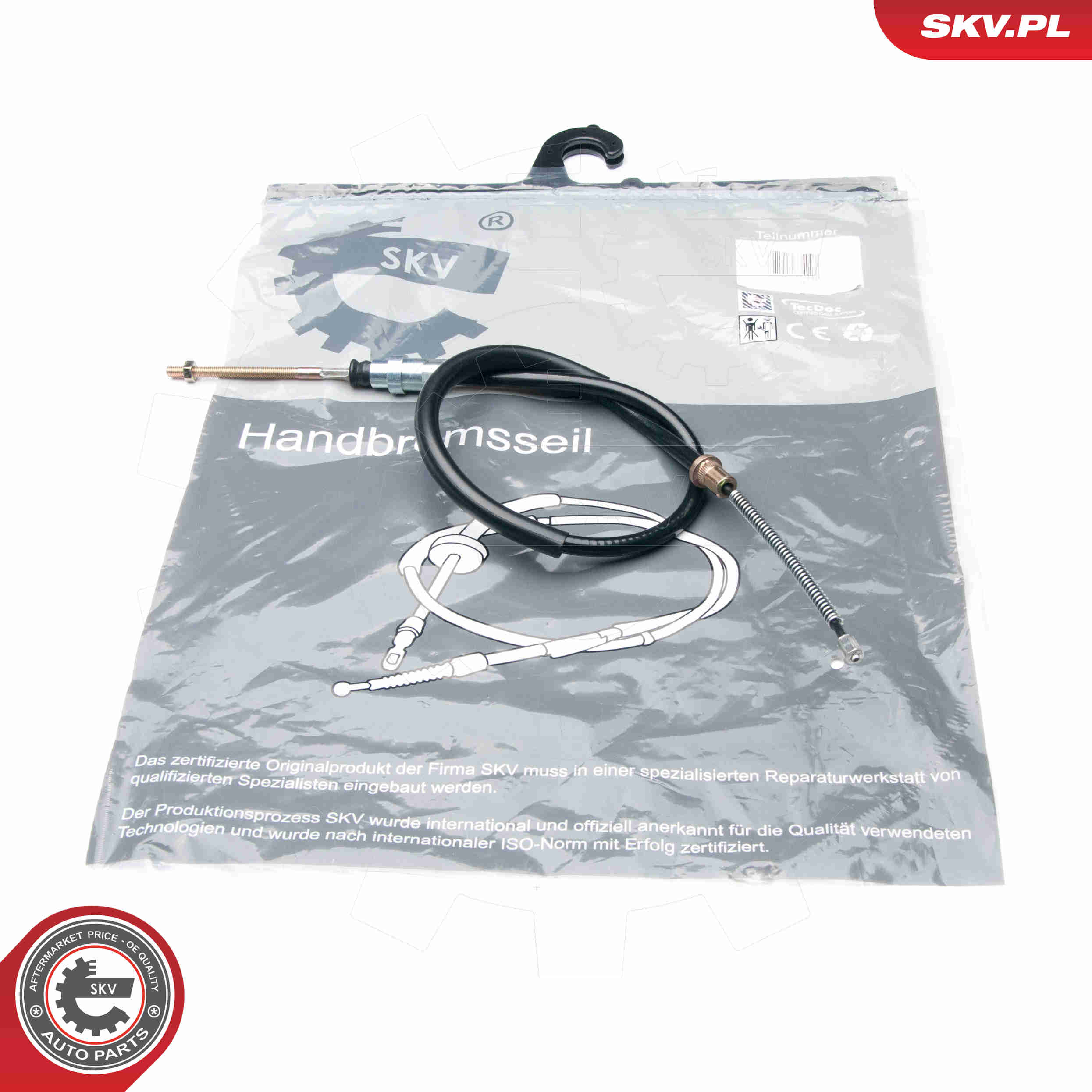 Cable, parking brake - 25SKV273 ESEN SKV
