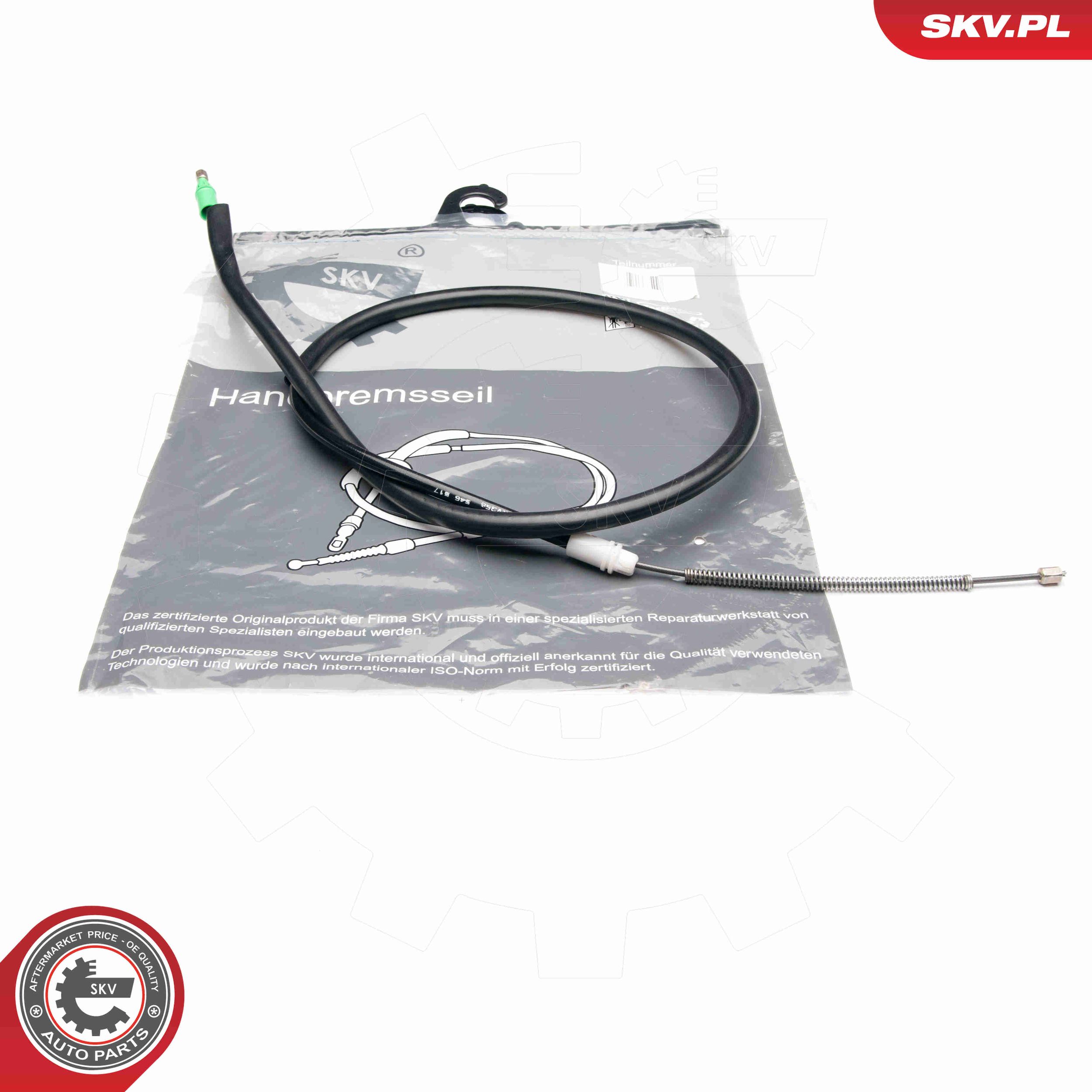 Cavo comando, Freno stazionamento - 25SKV356 ESEN SKV