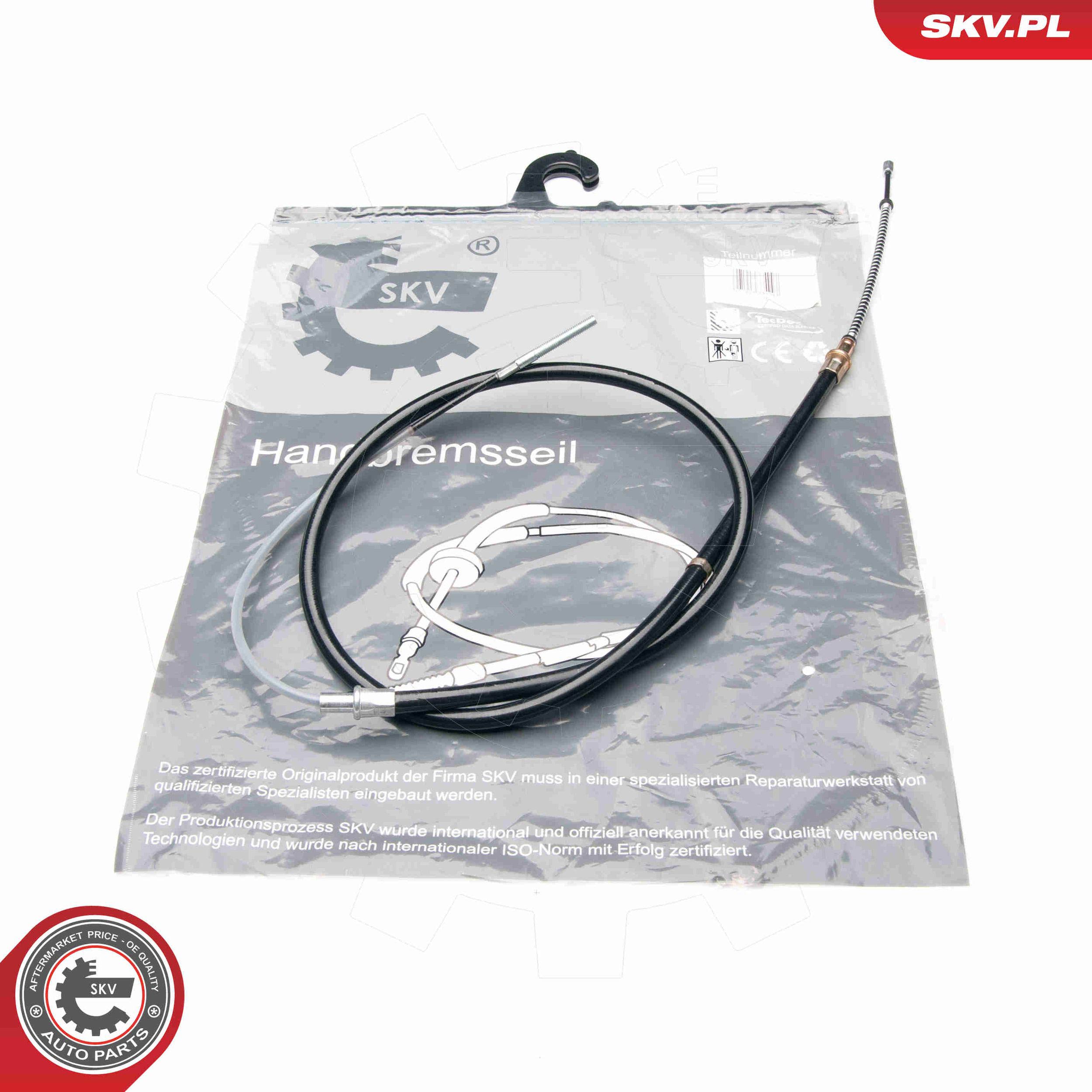 Cable, parking brake - 25SKV466 ESEN SKV