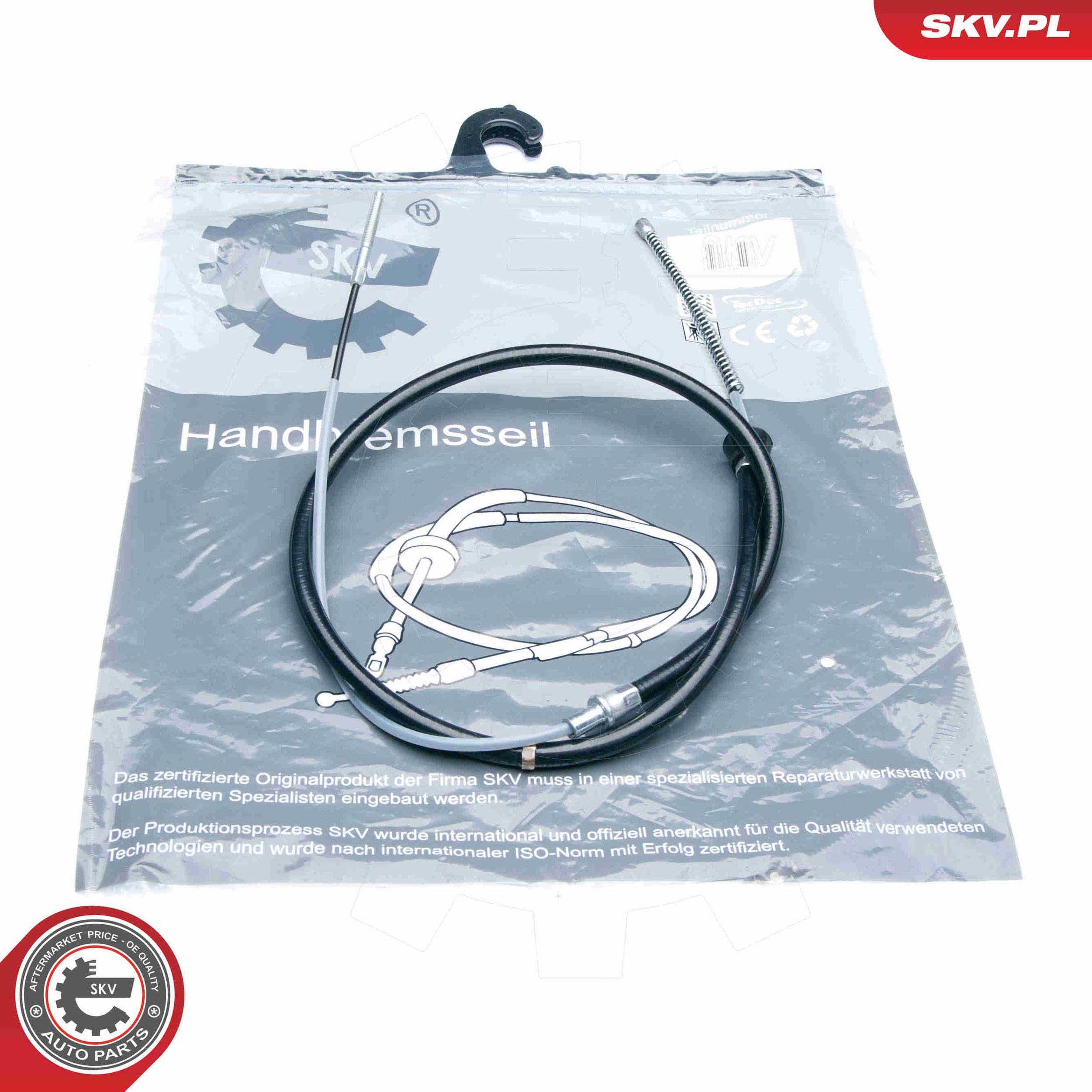 Cable, parking brake - 25SKV476 ESEN SKV