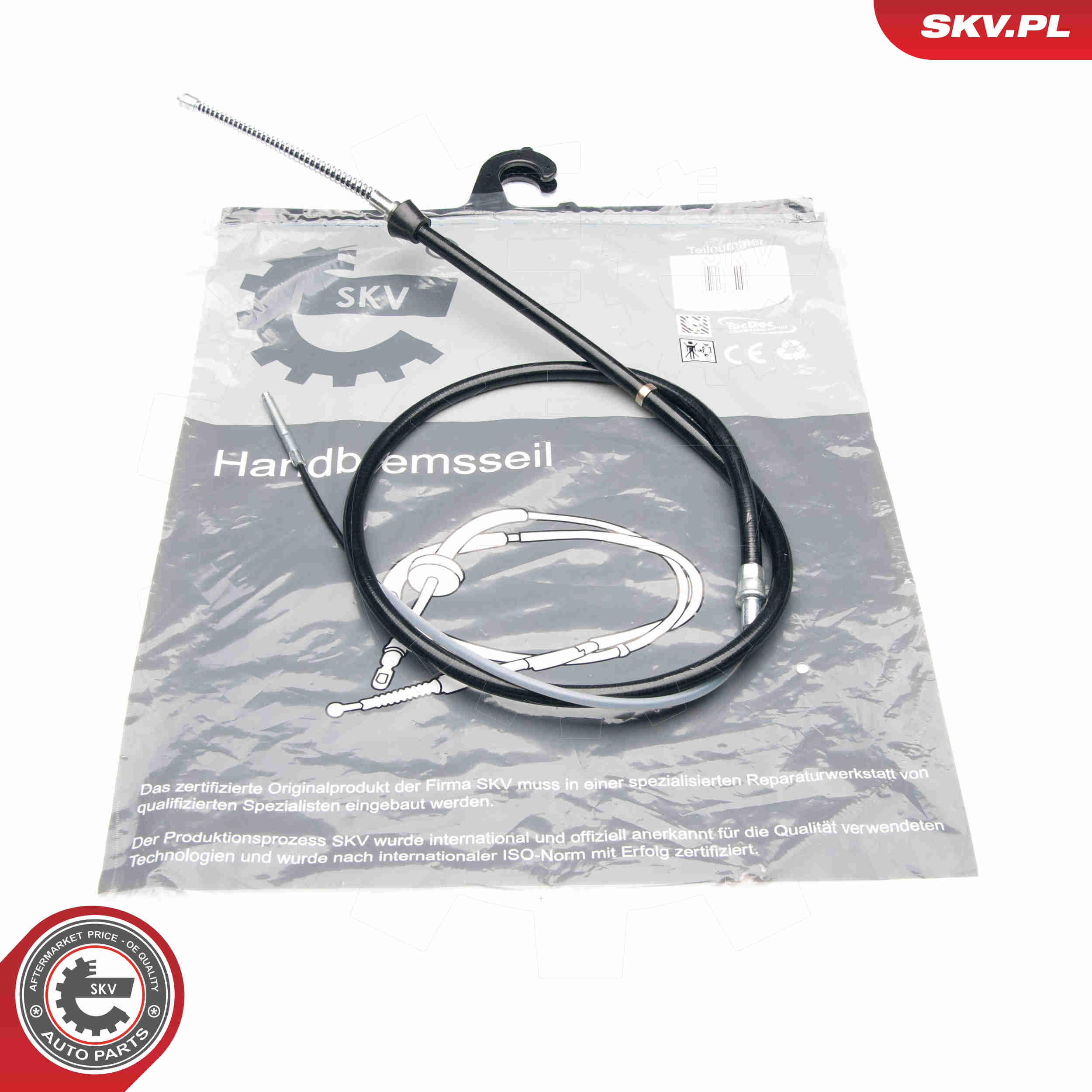 Cavo comando, Freno stazionamento - 25SKV486 ESEN SKV