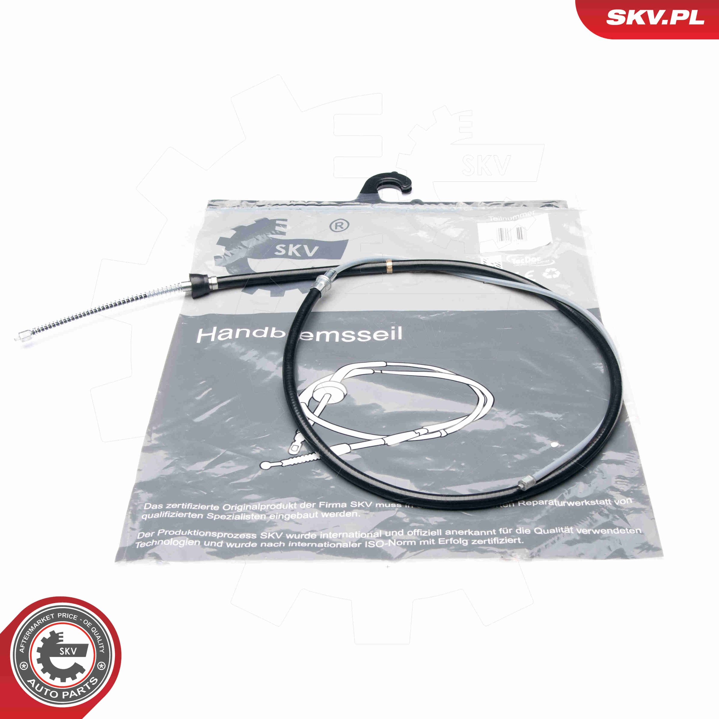 Cable, parking brake - 25SKV496 ESEN SKV