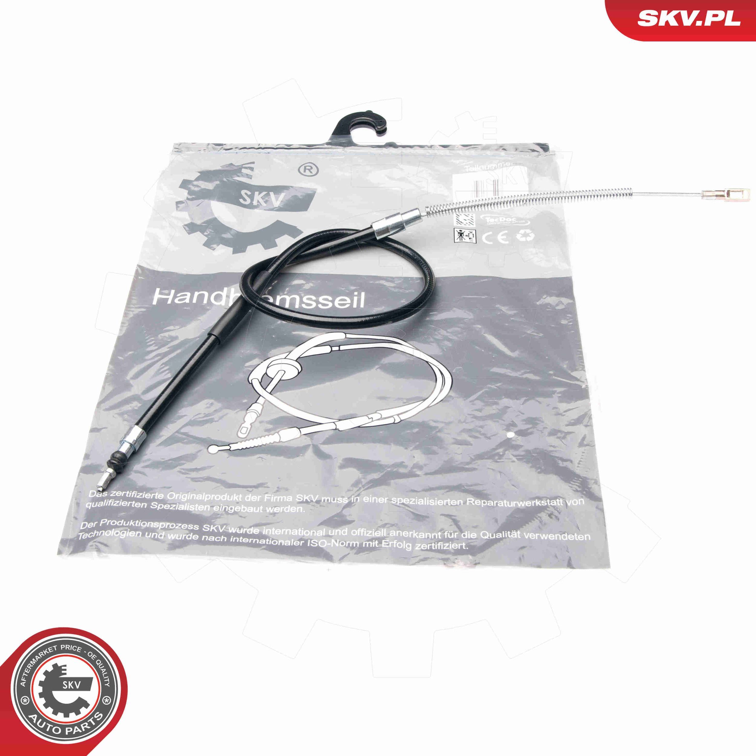 Cavo comando, Freno stazionamento - 25SKV503 ESEN SKV