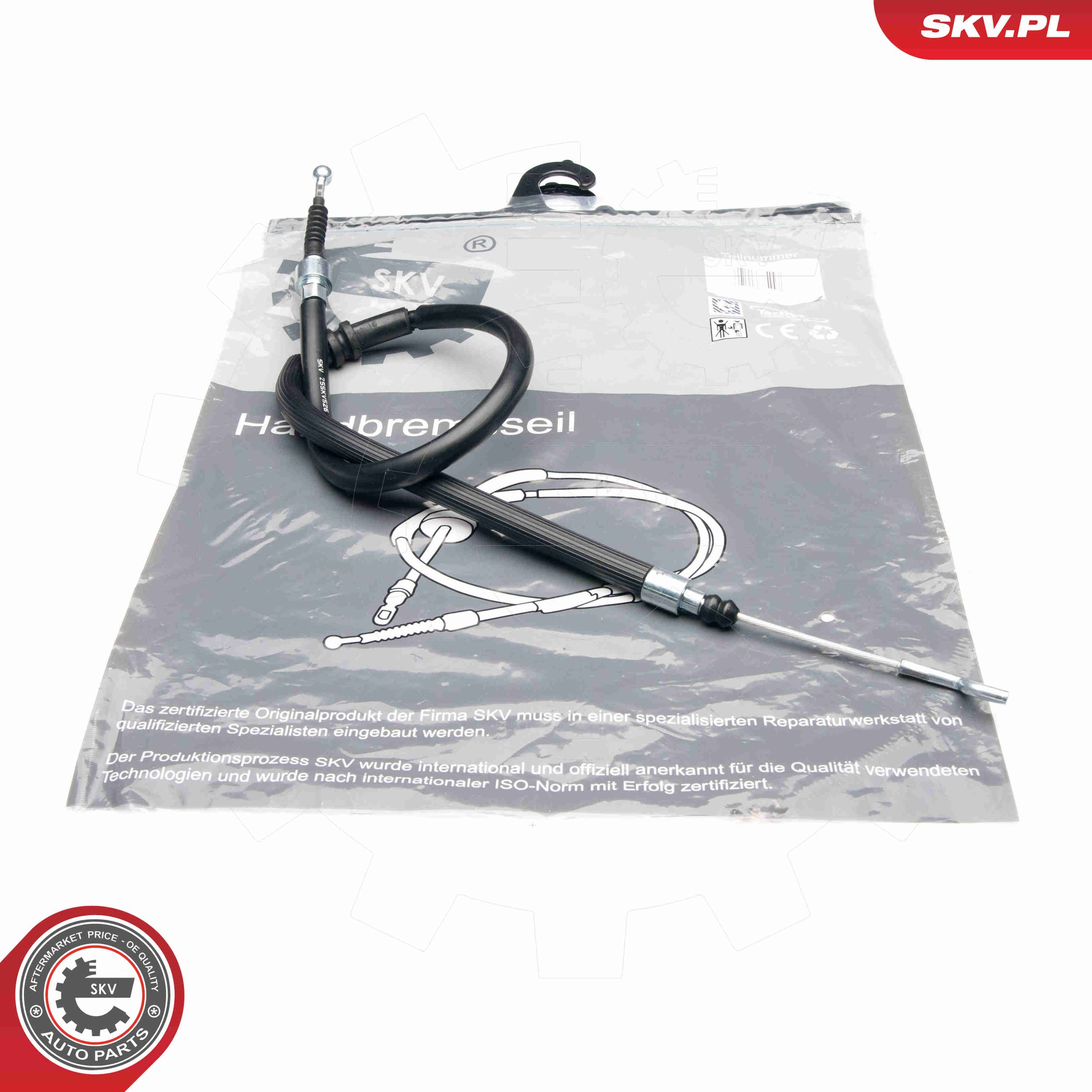Cavo comando, Freno stazionamento - 25SKV526 ESEN SKV