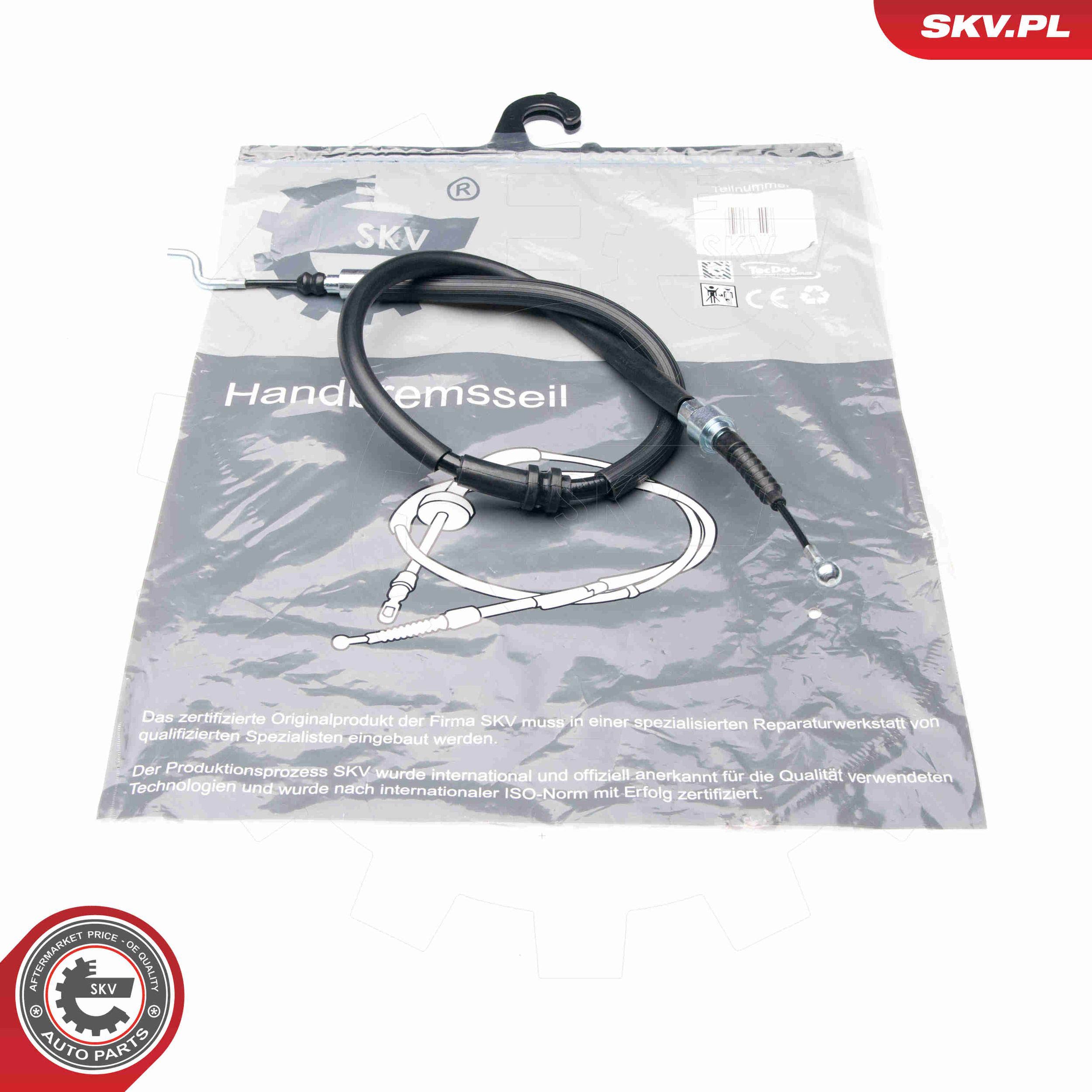 Cavo comando, Freno stazionamento - 25SKV536 ESEN SKV