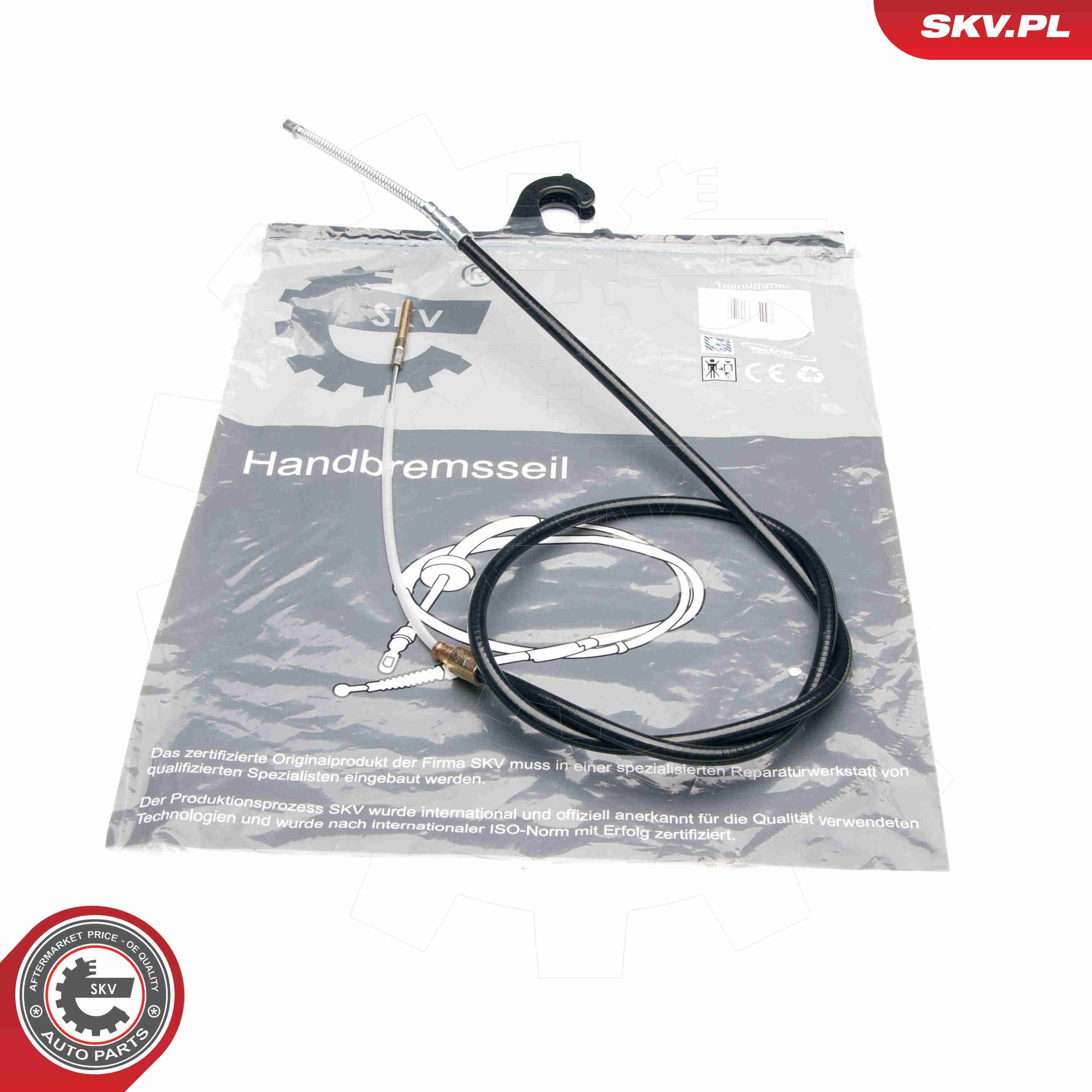 Cable, parking brake - 25SKV566 ESEN SKV