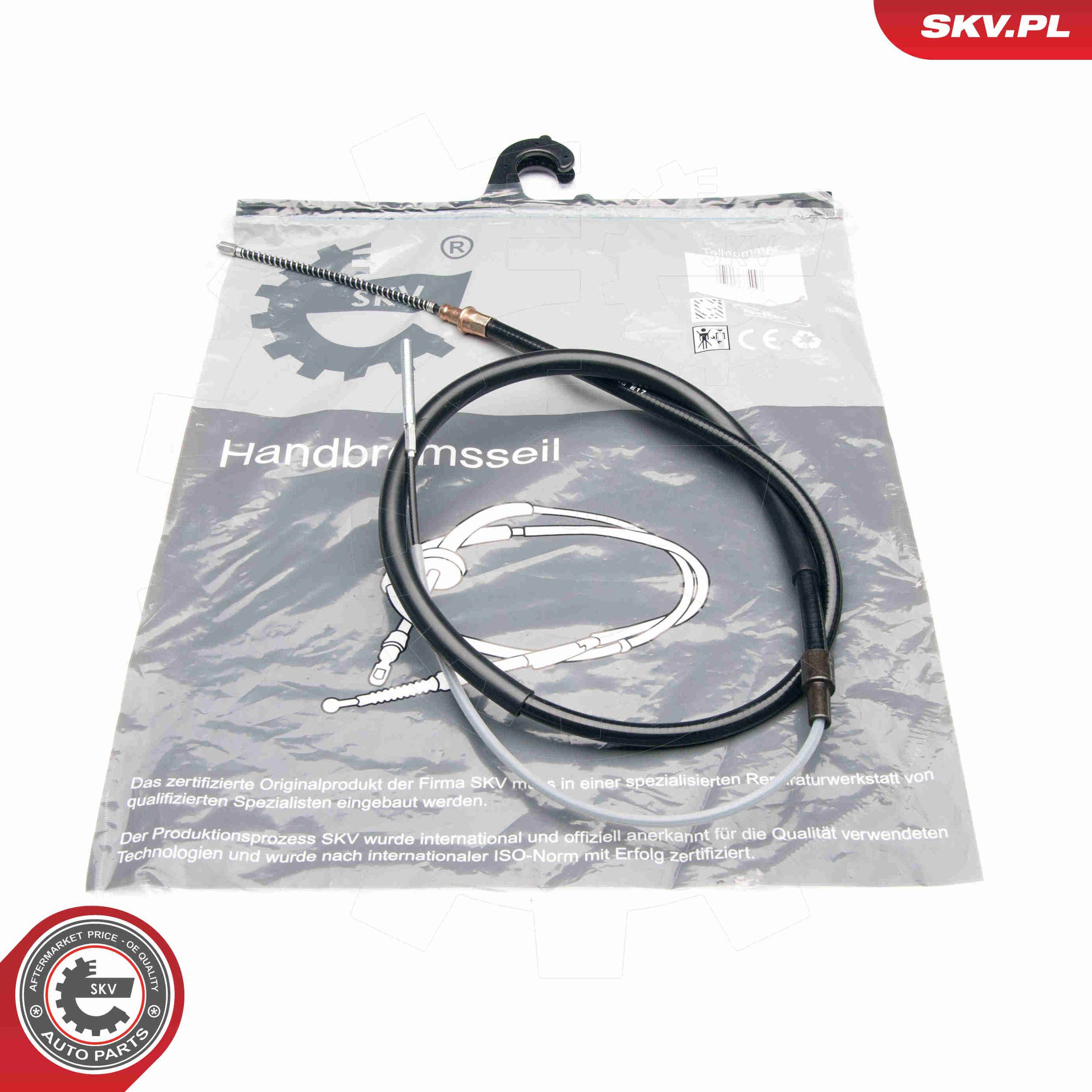Cable, parking brake - 25SKV576 ESEN SKV