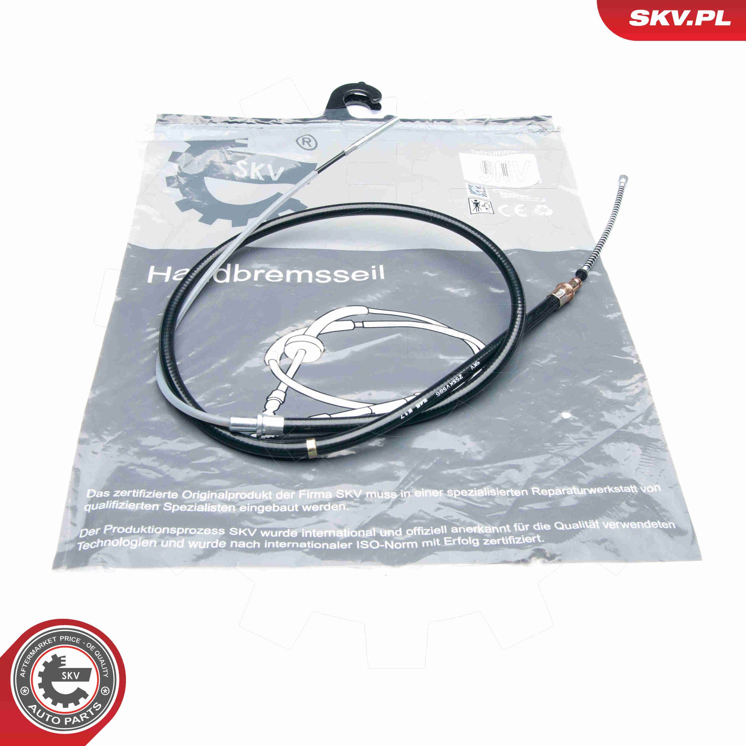 Cable, parking brake - 25SKV586 ESEN SKV