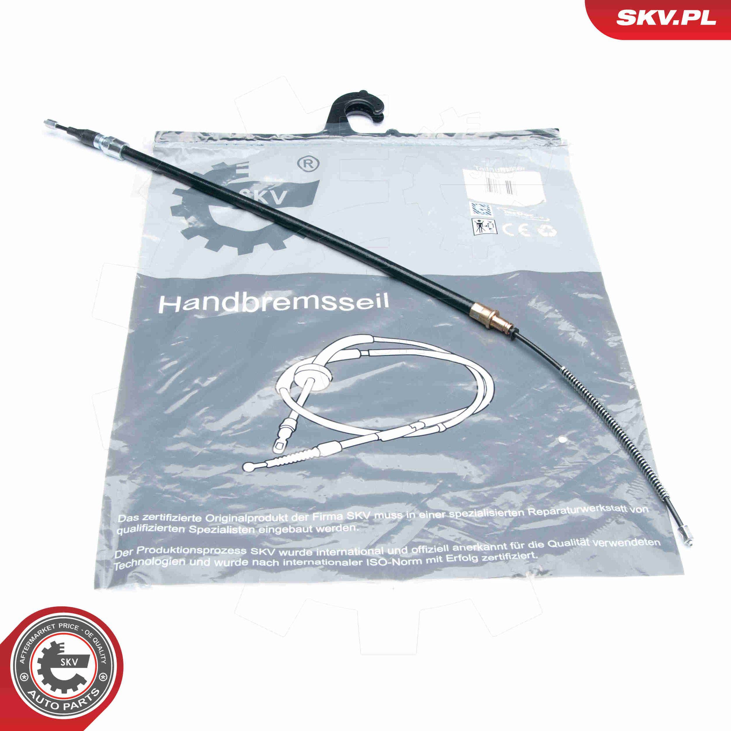 Cable, parking brake - 25SKV646 ESEN SKV