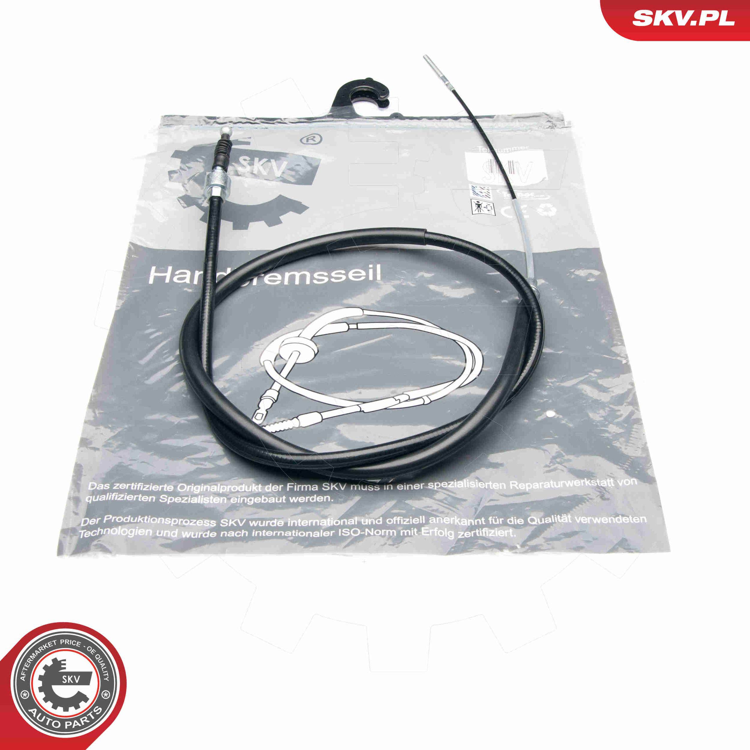 Cable, parking brake - 25SKV656 ESEN SKV