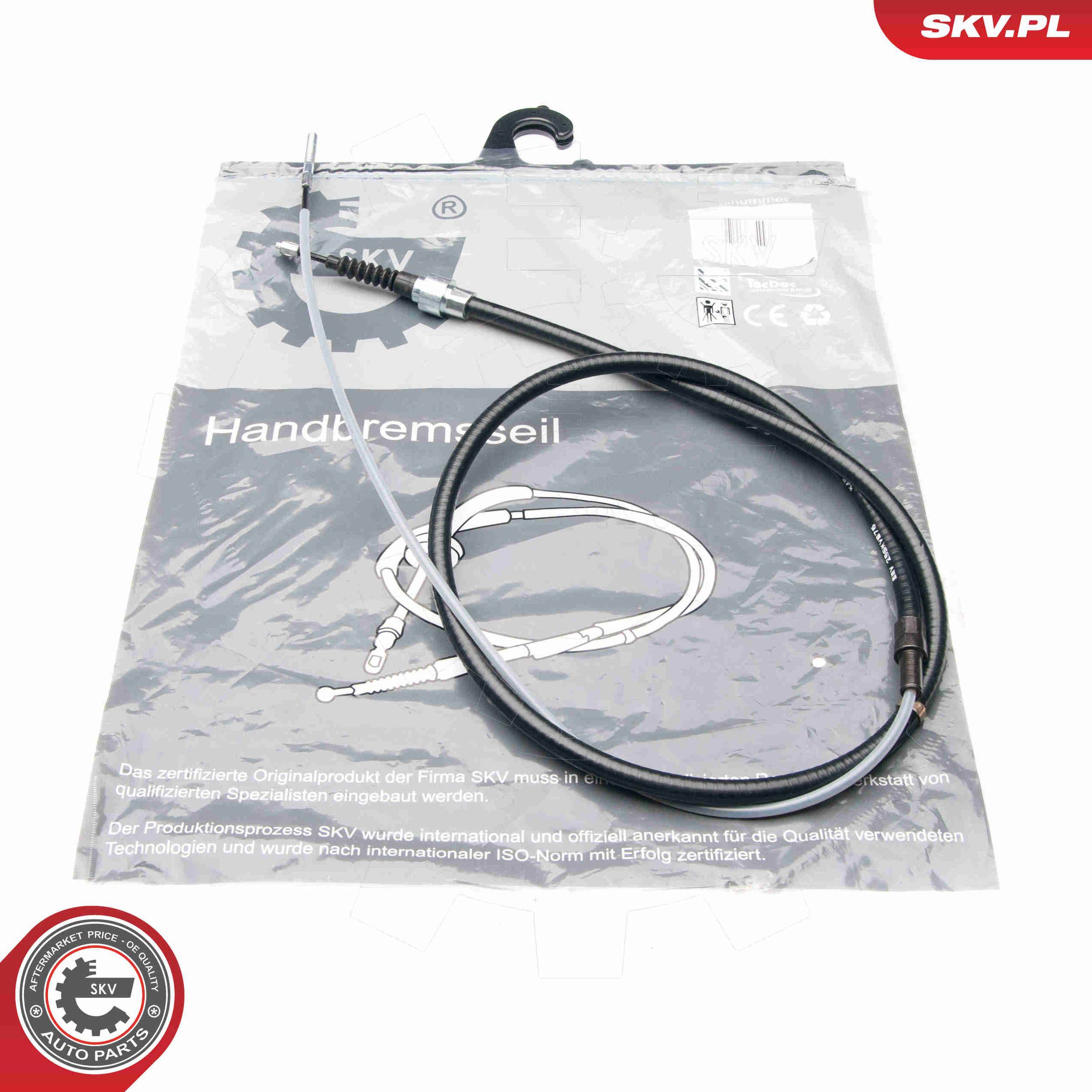 Cavo comando, Freno stazionamento - 25SKV676 ESEN SKV