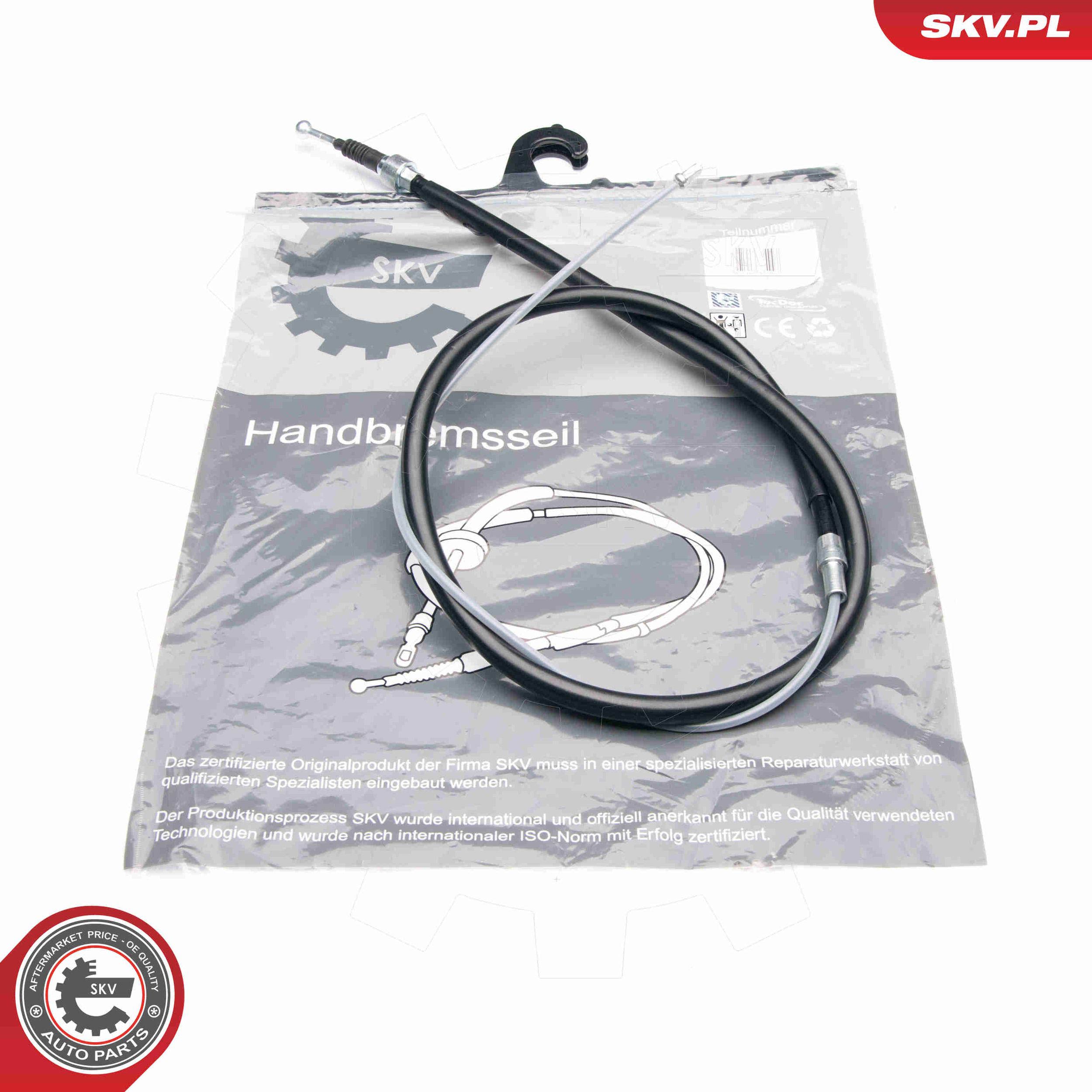 Cavo comando, Freno stazionamento - 25SKV726 ESEN SKV