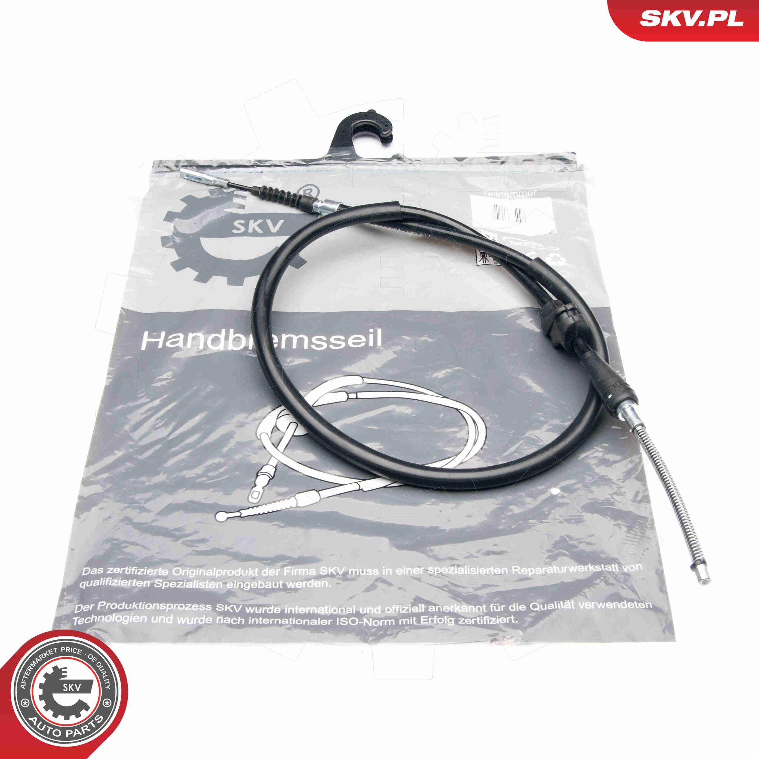 Cavo comando, Freno stazionamento - 25SKV754 ESEN SKV