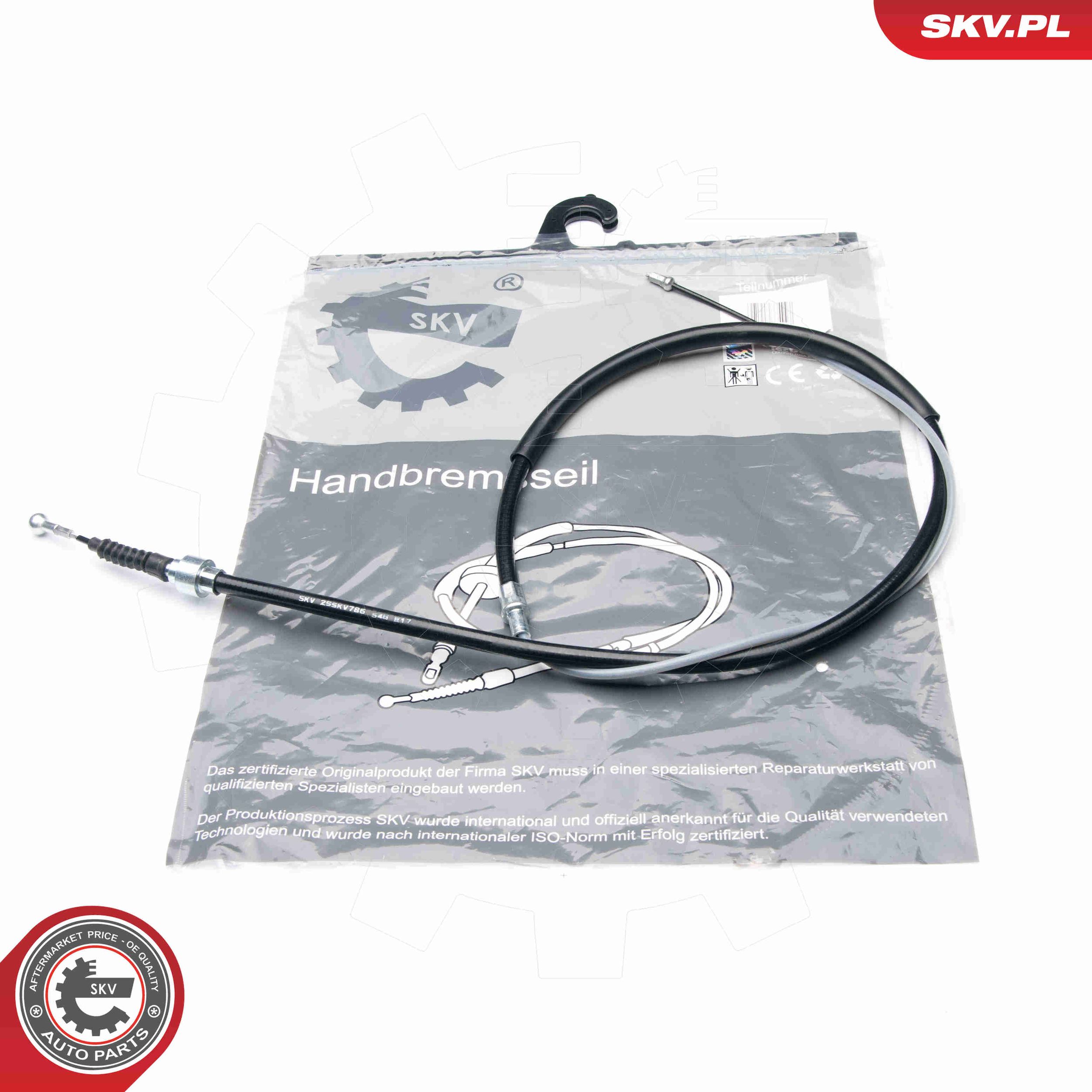 Cable, parking brake - 25SKV786 ESEN SKV