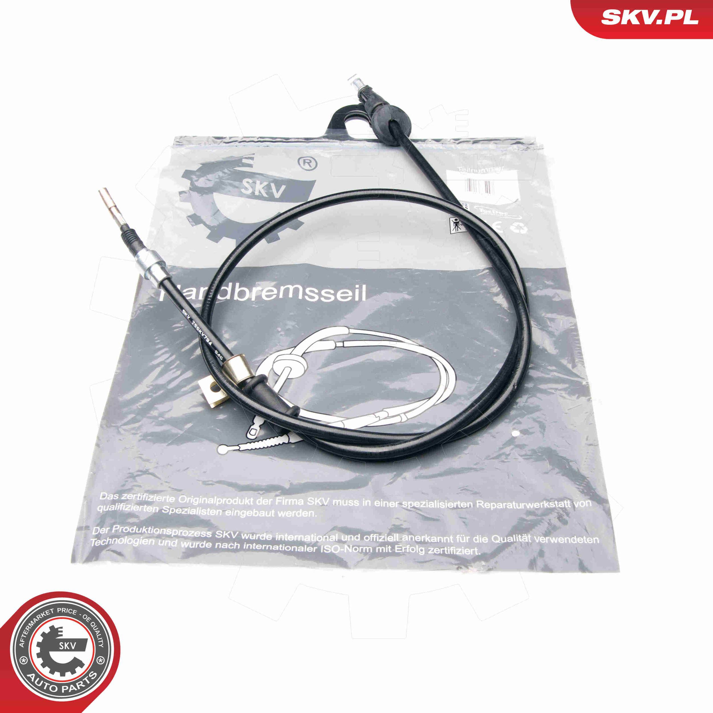 Cable, parking brake - 25SKV794 ESEN SKV