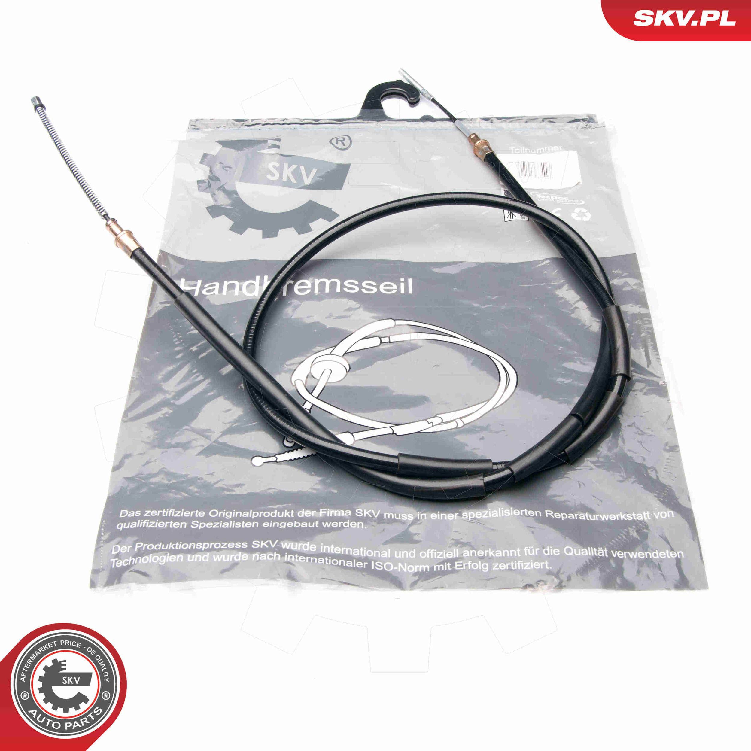 Cavo comando, Freno stazionamento - 25SKV806 ESEN SKV