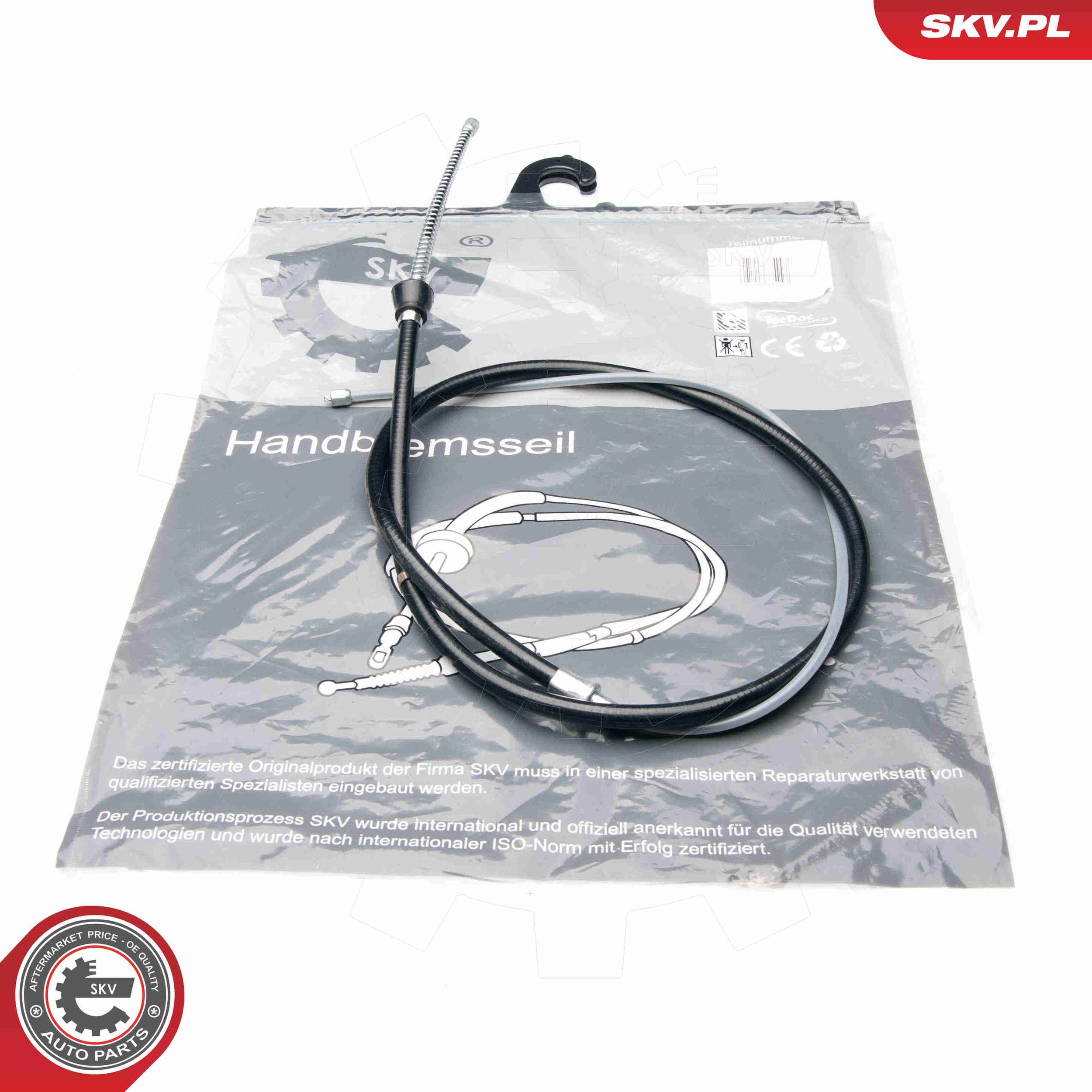 Cable, parking brake - 25SKV816 ESEN SKV