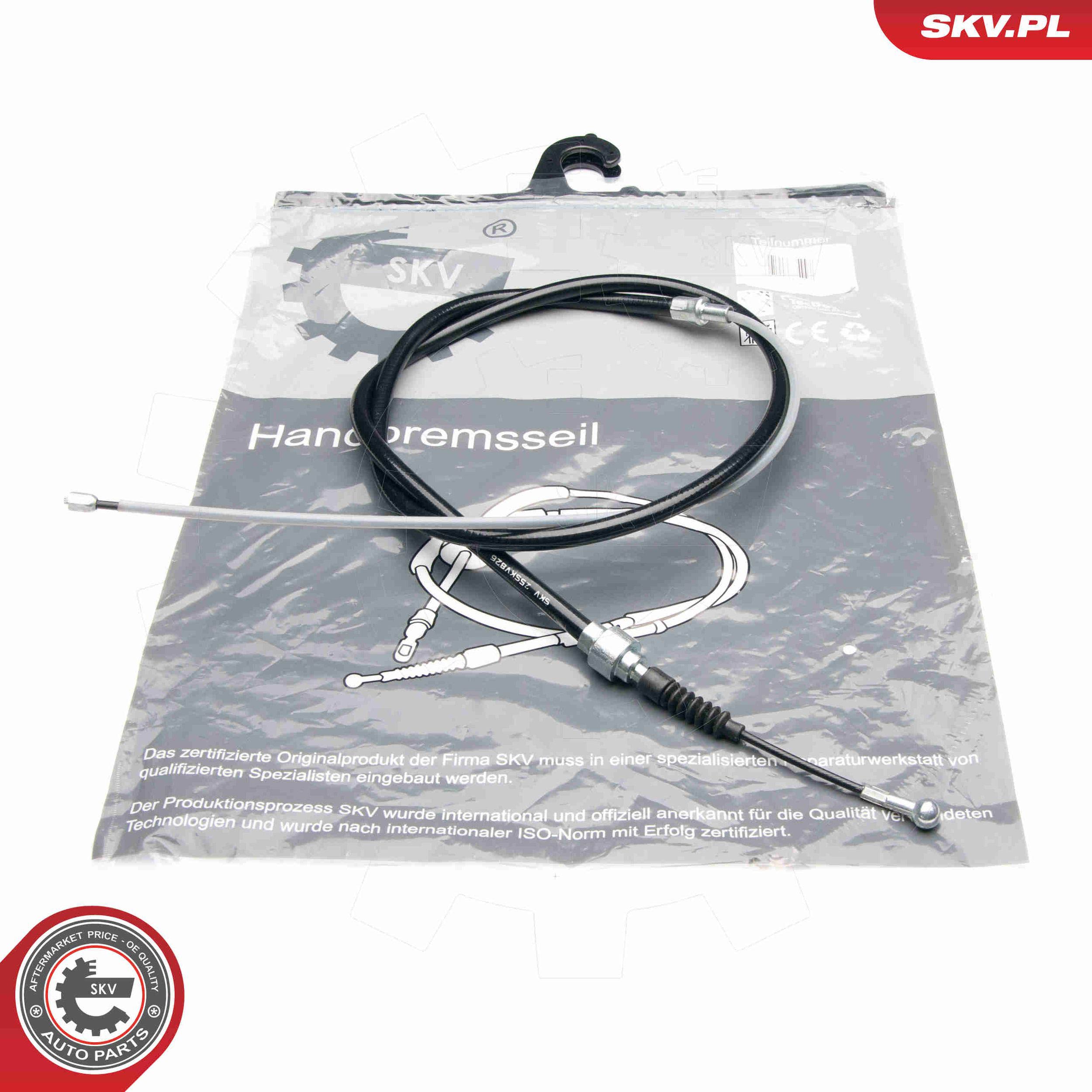 Cable, parking brake - 25SKV826 ESEN SKV