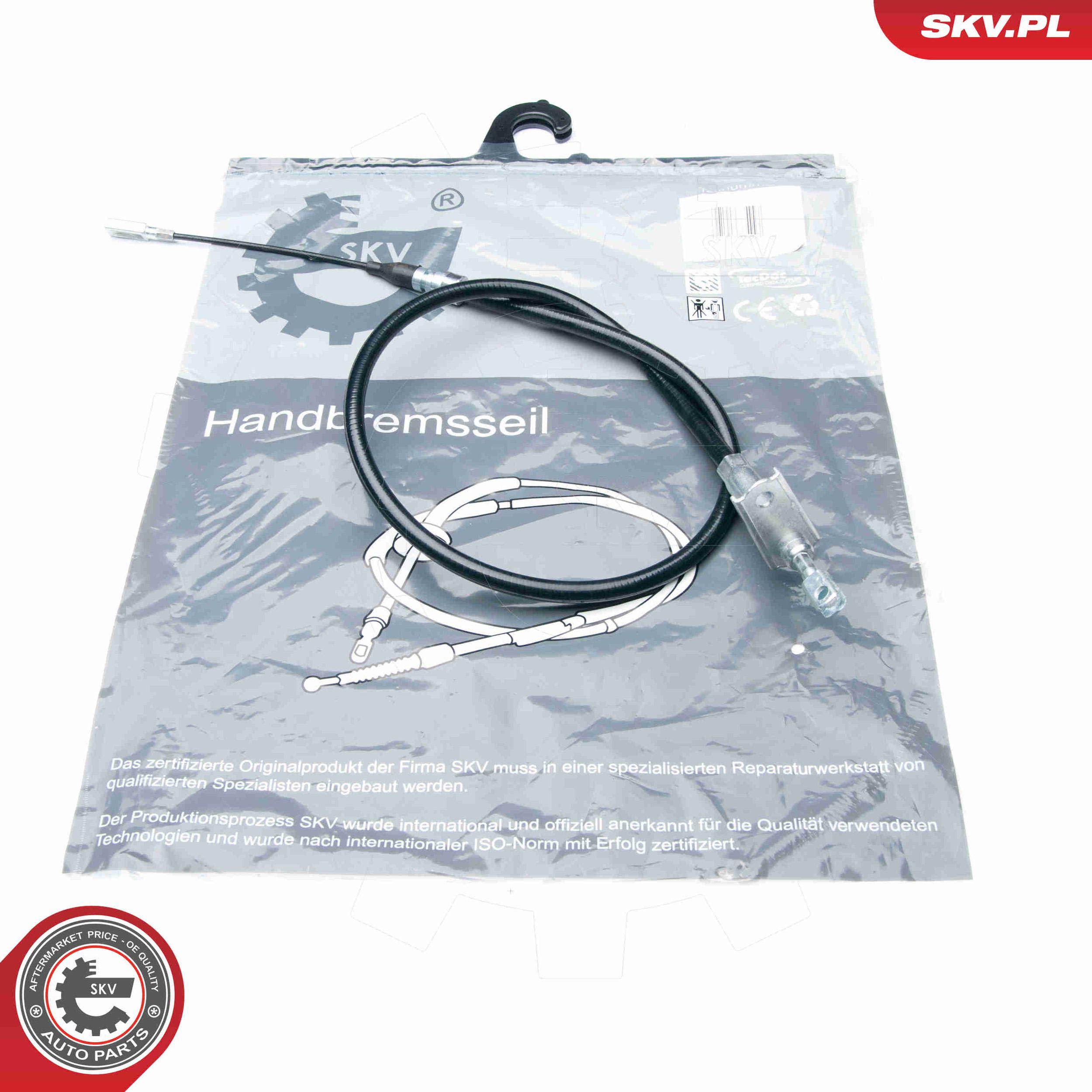 Cable, parking brake - 25SKV886 ESEN SKV