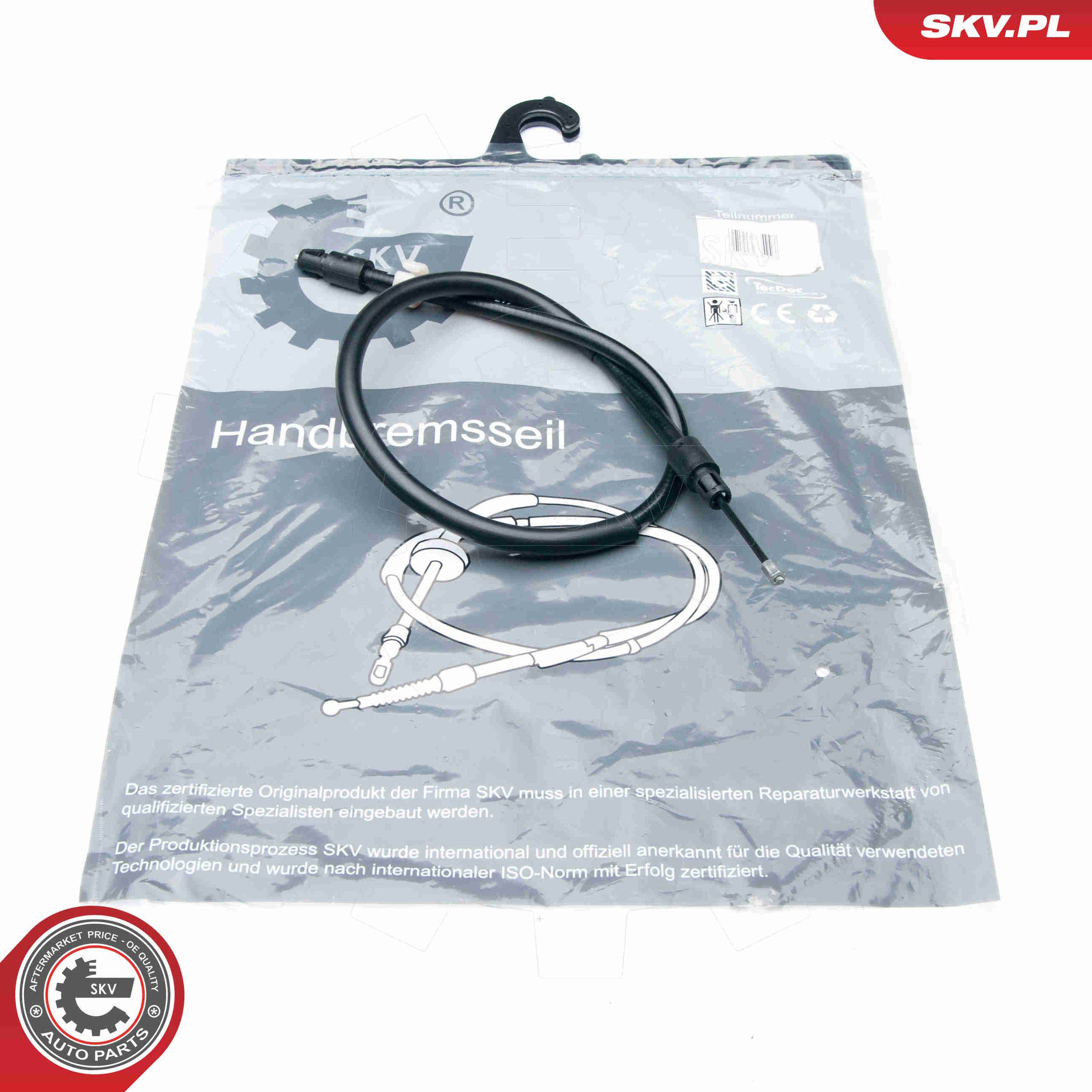 Cable, parking brake - 25SKV896 ESEN SKV