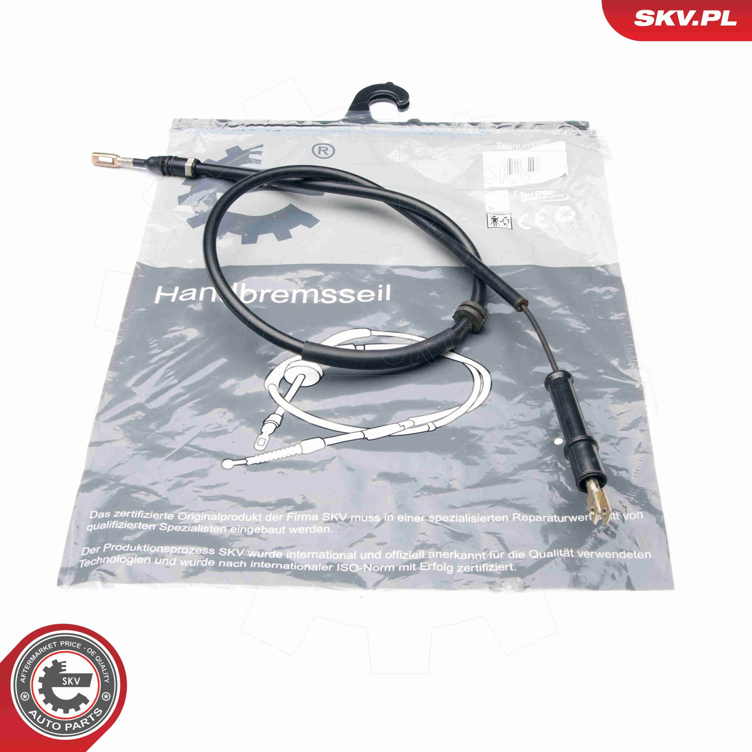 Cable, parking brake - 25SKV906 ESEN SKV