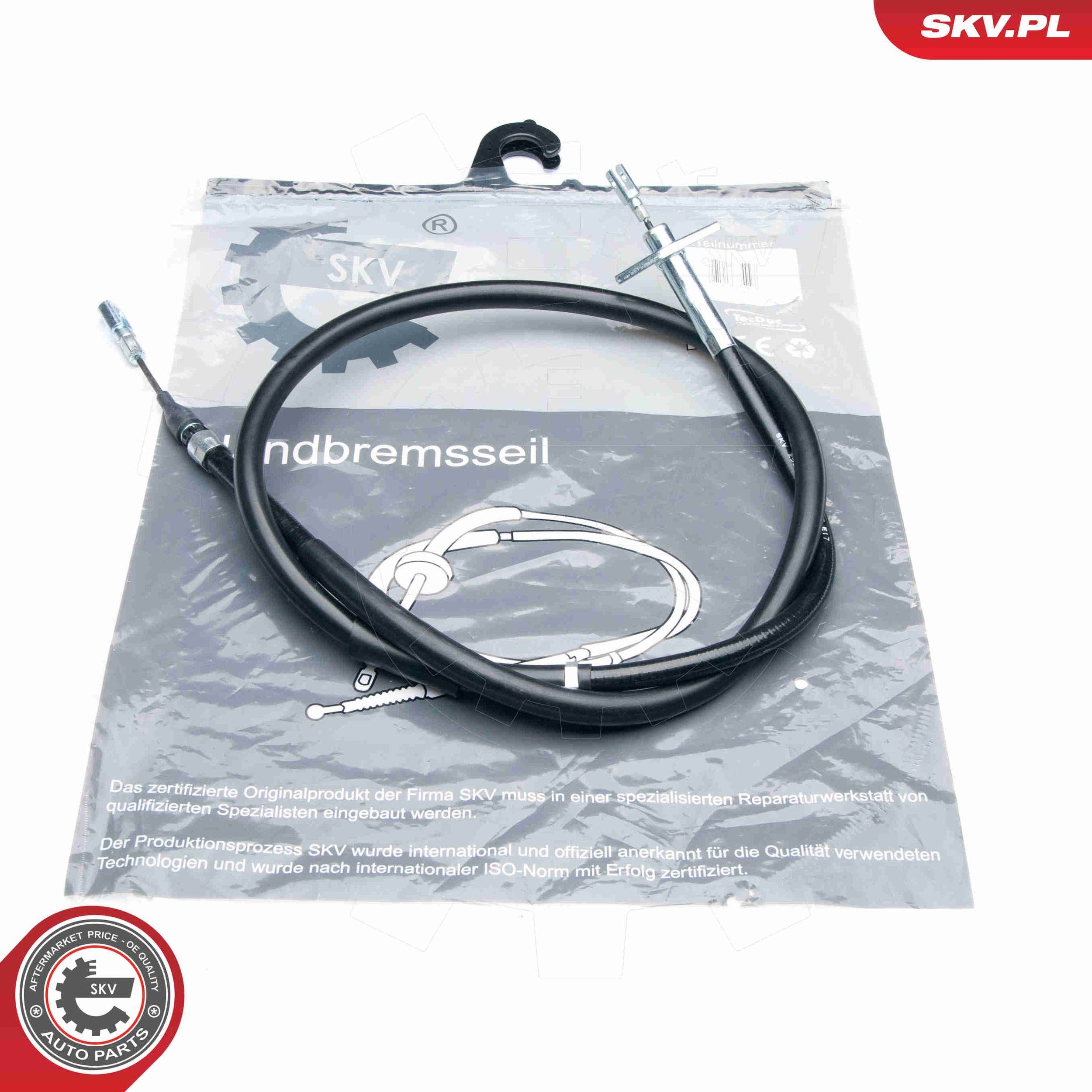 Cavo comando, Freno stazionamento - 25SKV916 ESEN SKV