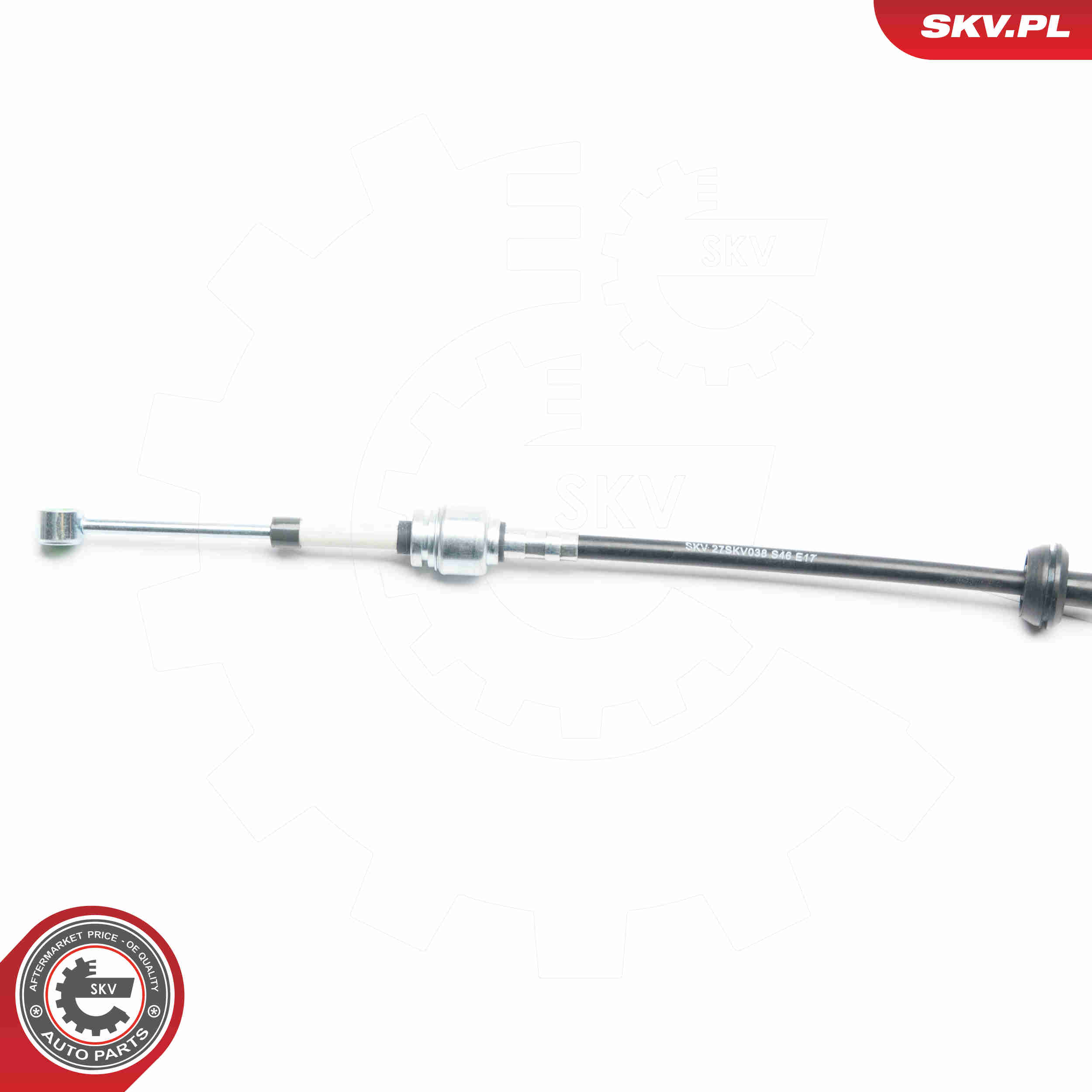 Cable, manual transmission - 27SKV038 ESEN SKV
