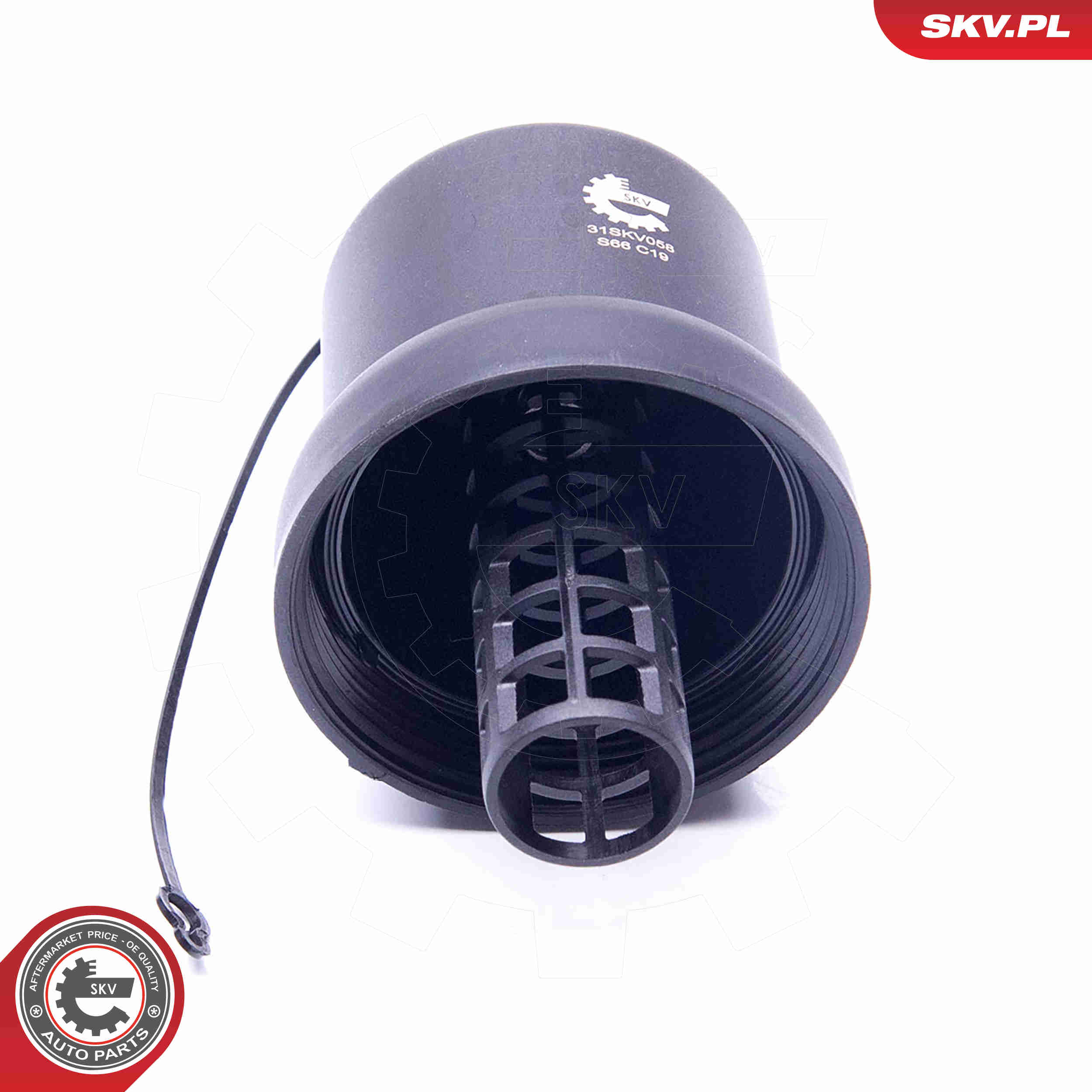 Cap, oil filter housing - 31SKV058 ESEN SKV