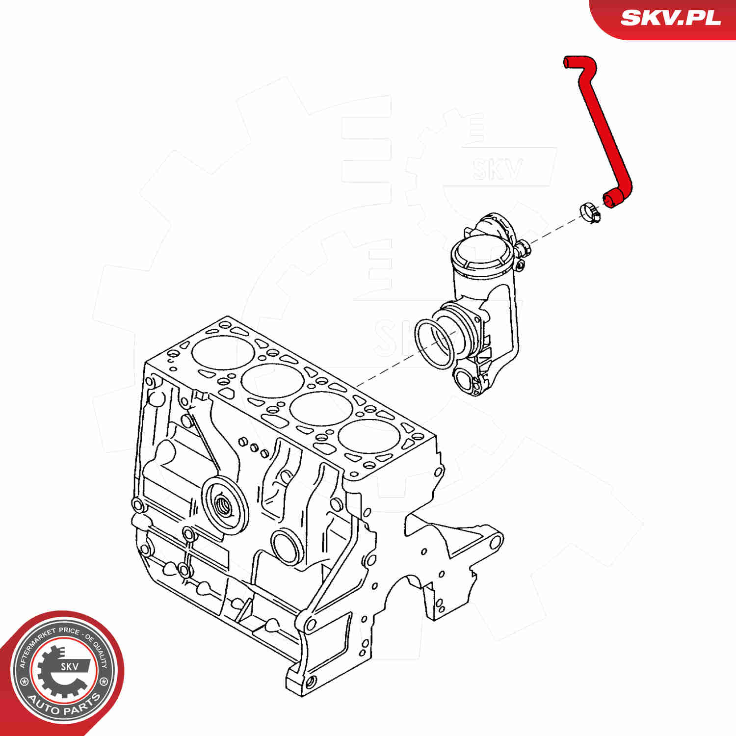 Oil Hose - 31SKV105 ESEN SKV