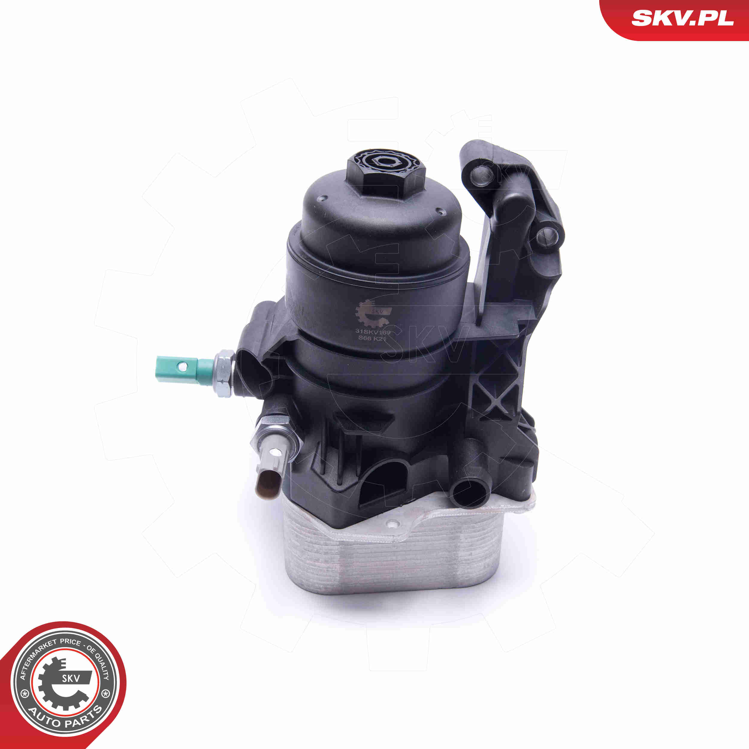 Oil Cooler, engine oil - 31SKV169 ESEN SKV